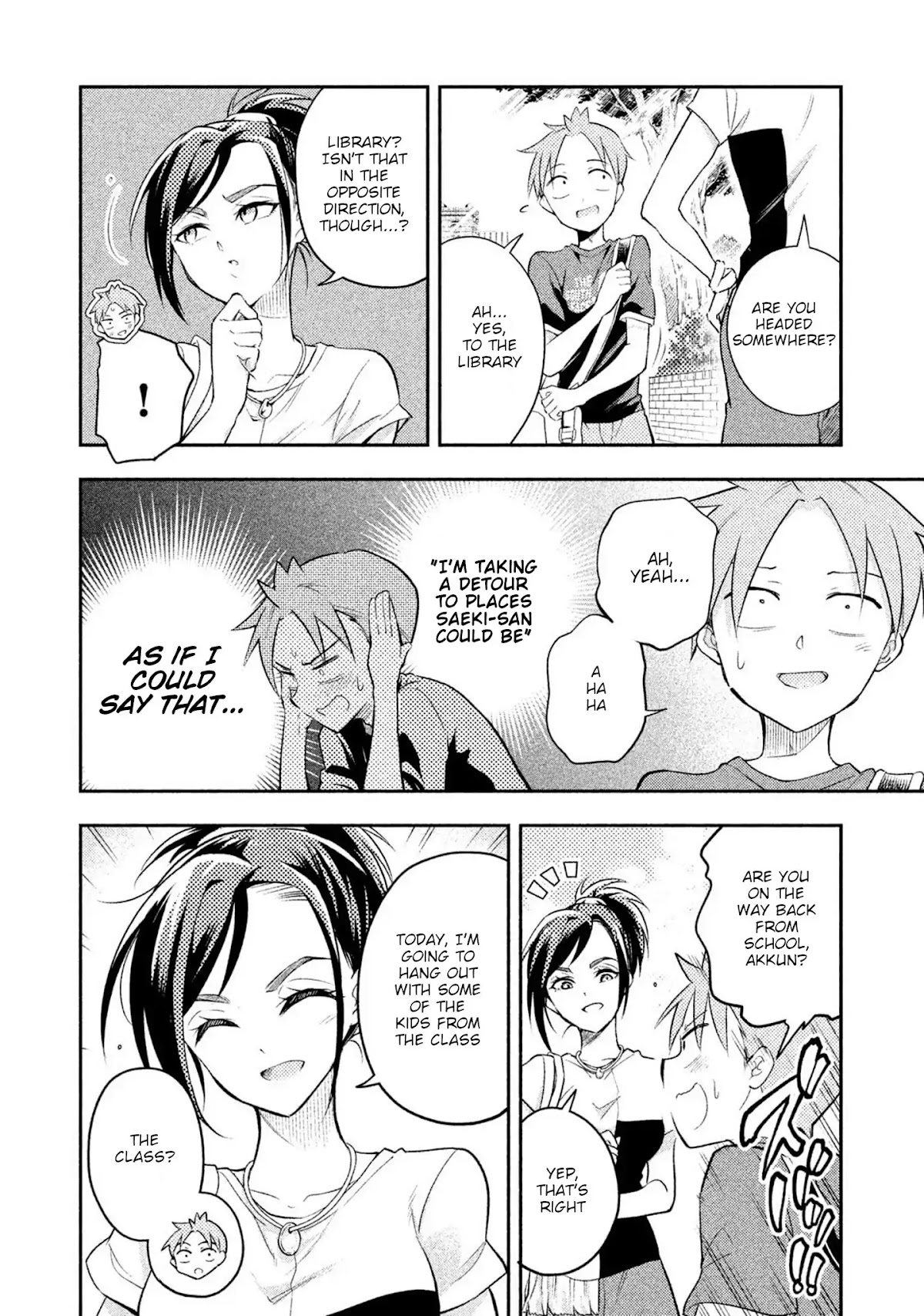 Dignified asleep SAEKI Chapter 30 page 2 - Chapter 30: Chance Meeting with Akkun