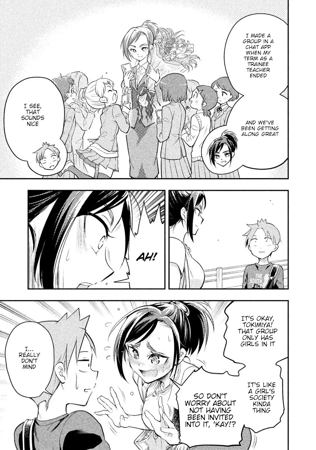 Dignified asleep SAEKI Chapter 30 page 3 - Chapter 30: Chance Meeting with Akkun
