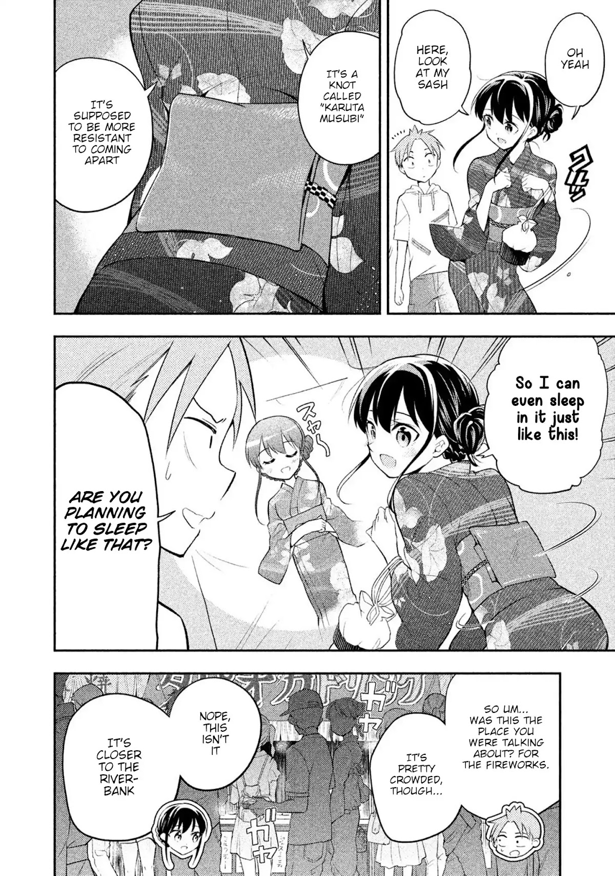 Dignified asleep SAEKI Chapter 31 page 4 - Chapter 31: Summer Festival