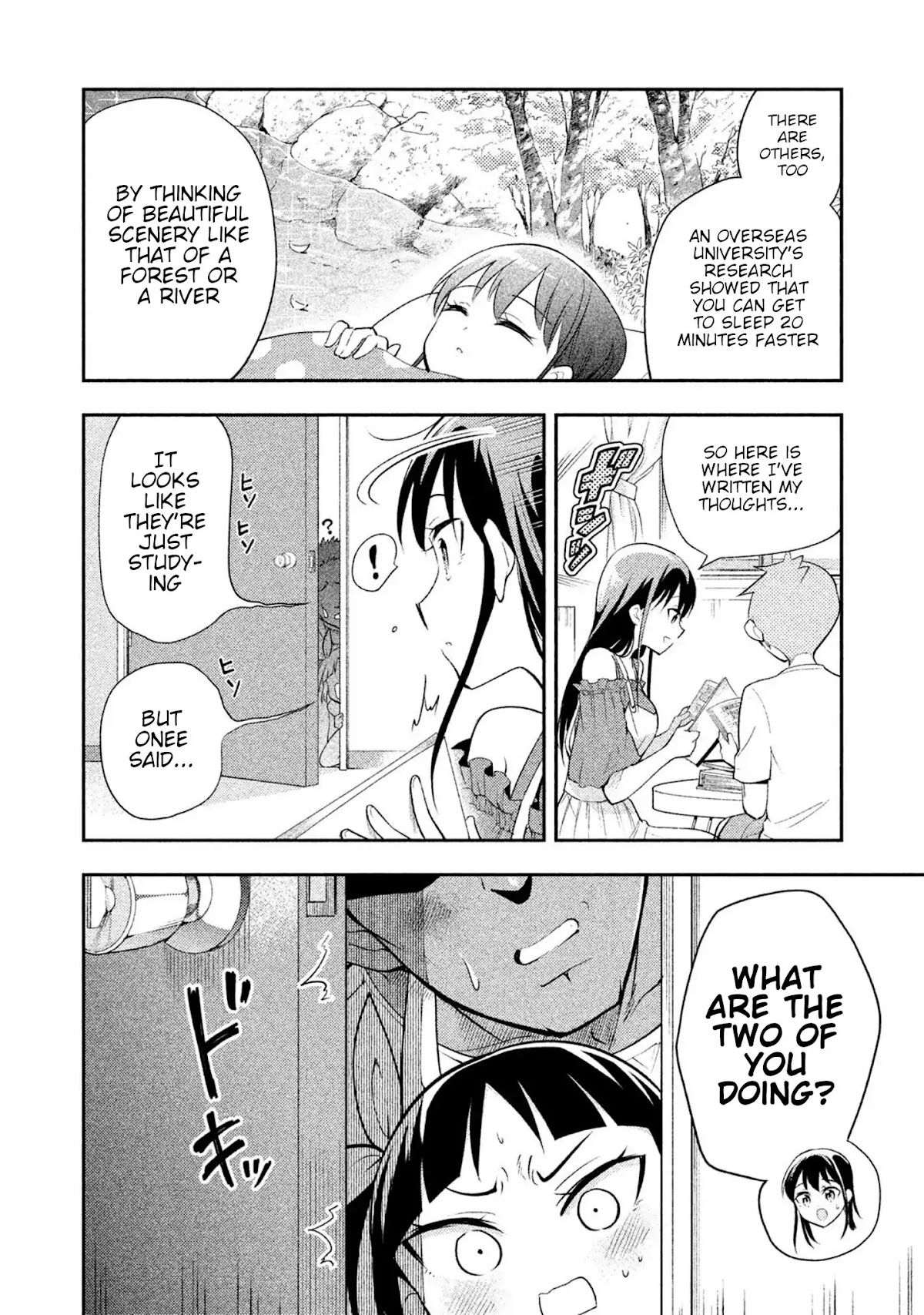 Dignified asleep SAEKI Chapter 32 page 14 - Chapter 32: Summer Break Homework