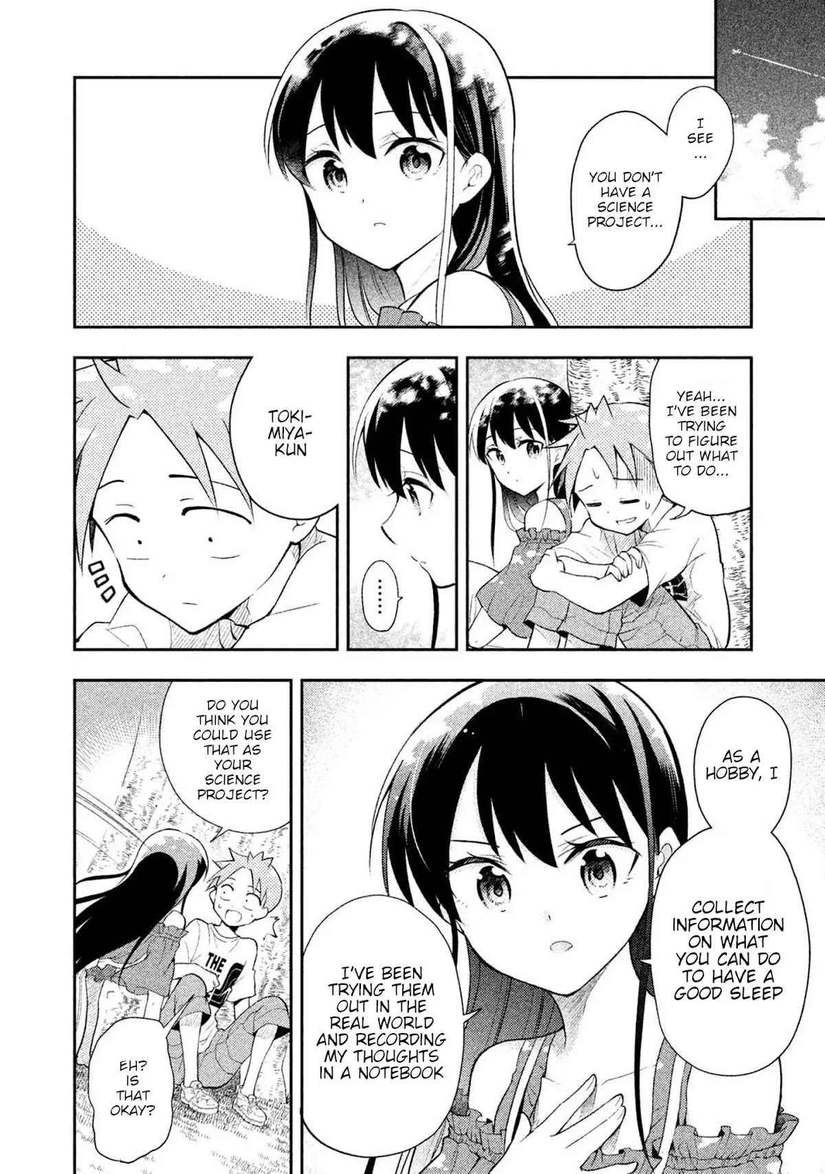 Dignified asleep SAEKI Chapter 32 page 6 - Chapter 32: Summer Break Homework