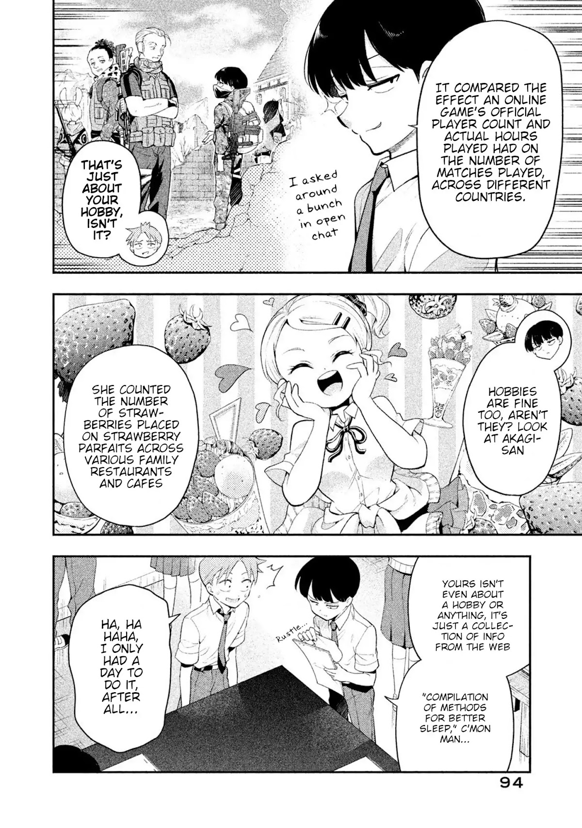 Dignified asleep SAEKI Chapter 34 page 2 - Chapter 34: Presenting School Projects