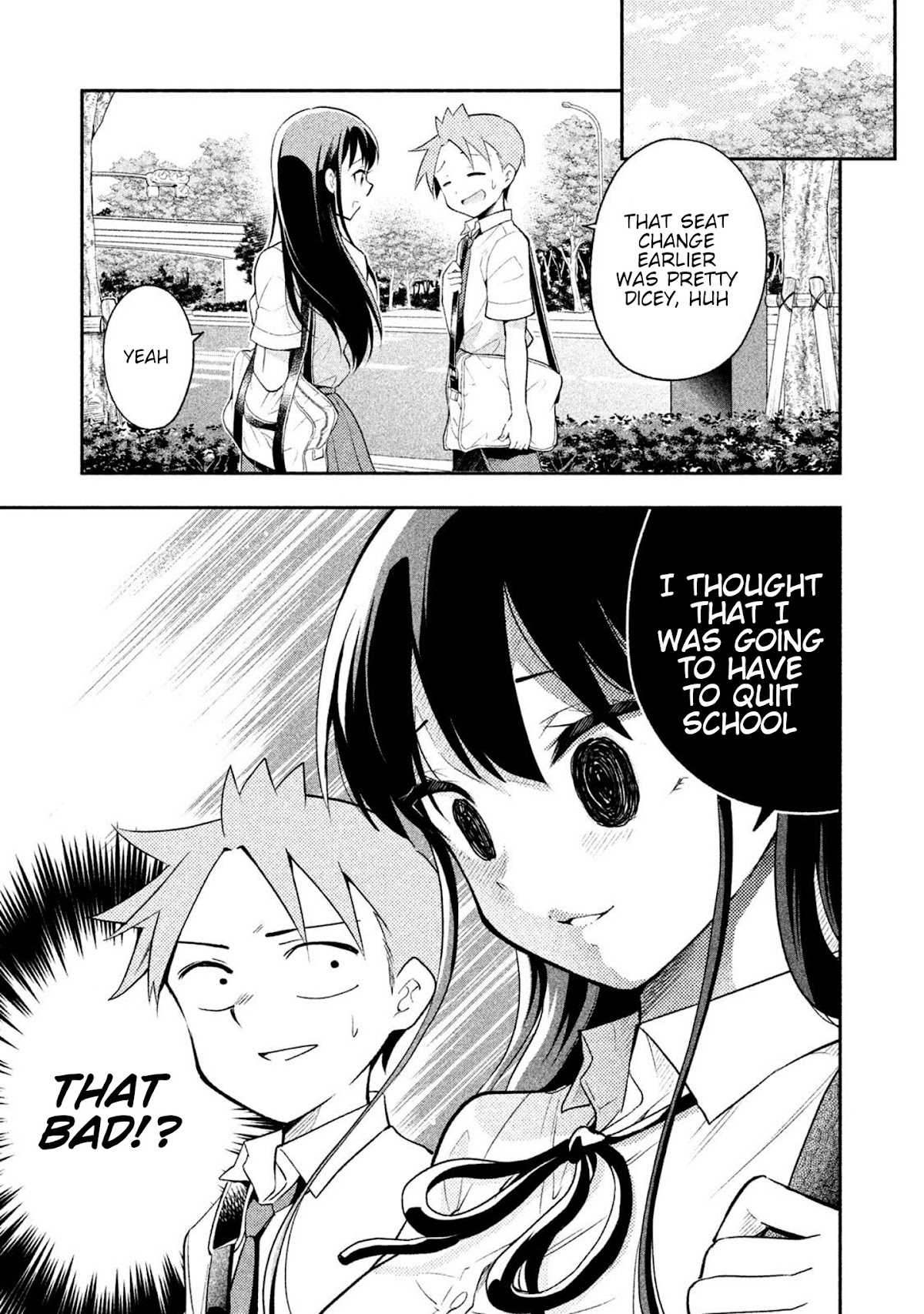 Dignified asleep SAEKI Chapter 35 page 11 - Chapter 35: Seat Change