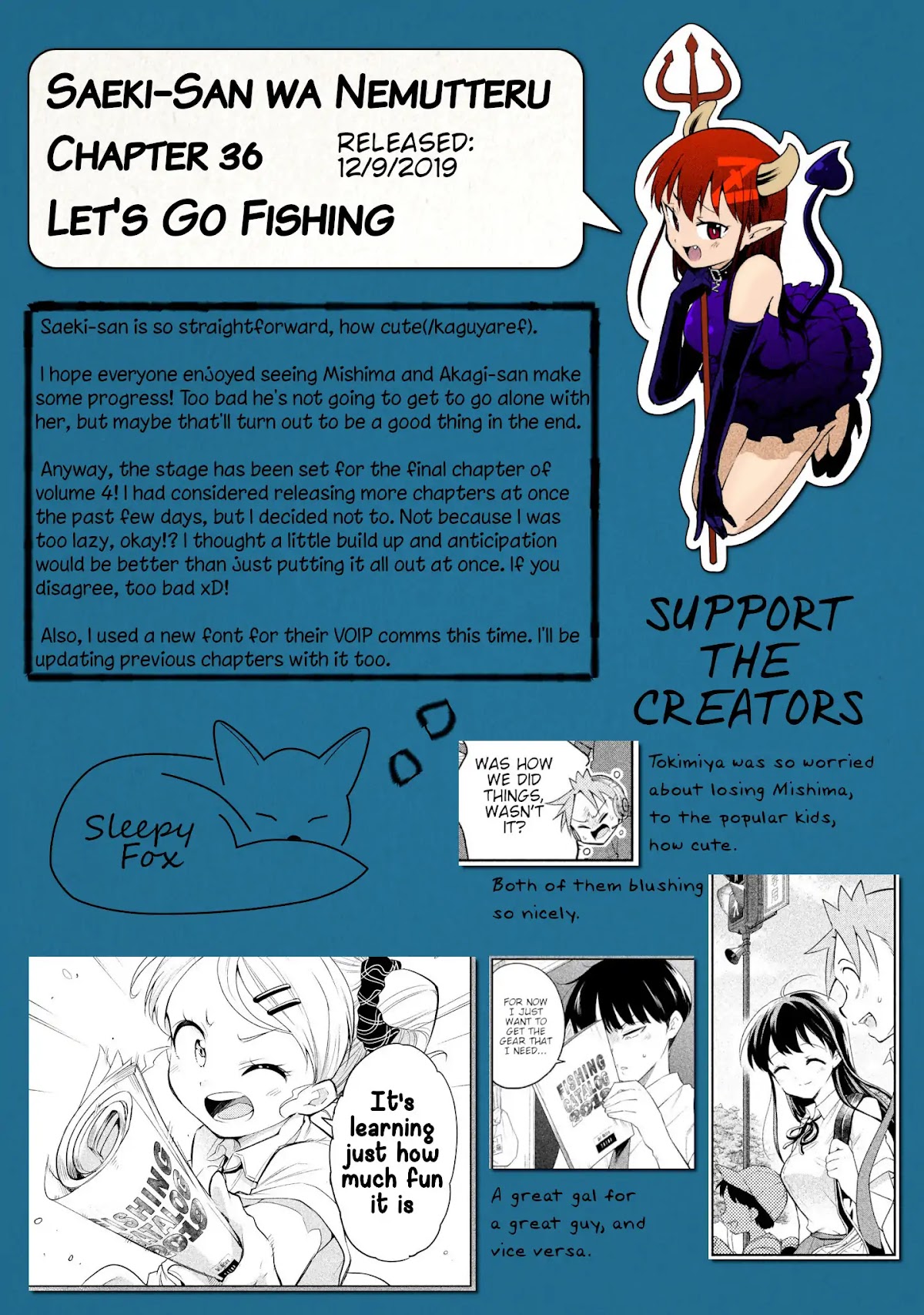 Dignified asleep SAEKI Chapter 36 page 11 - Chapter 36