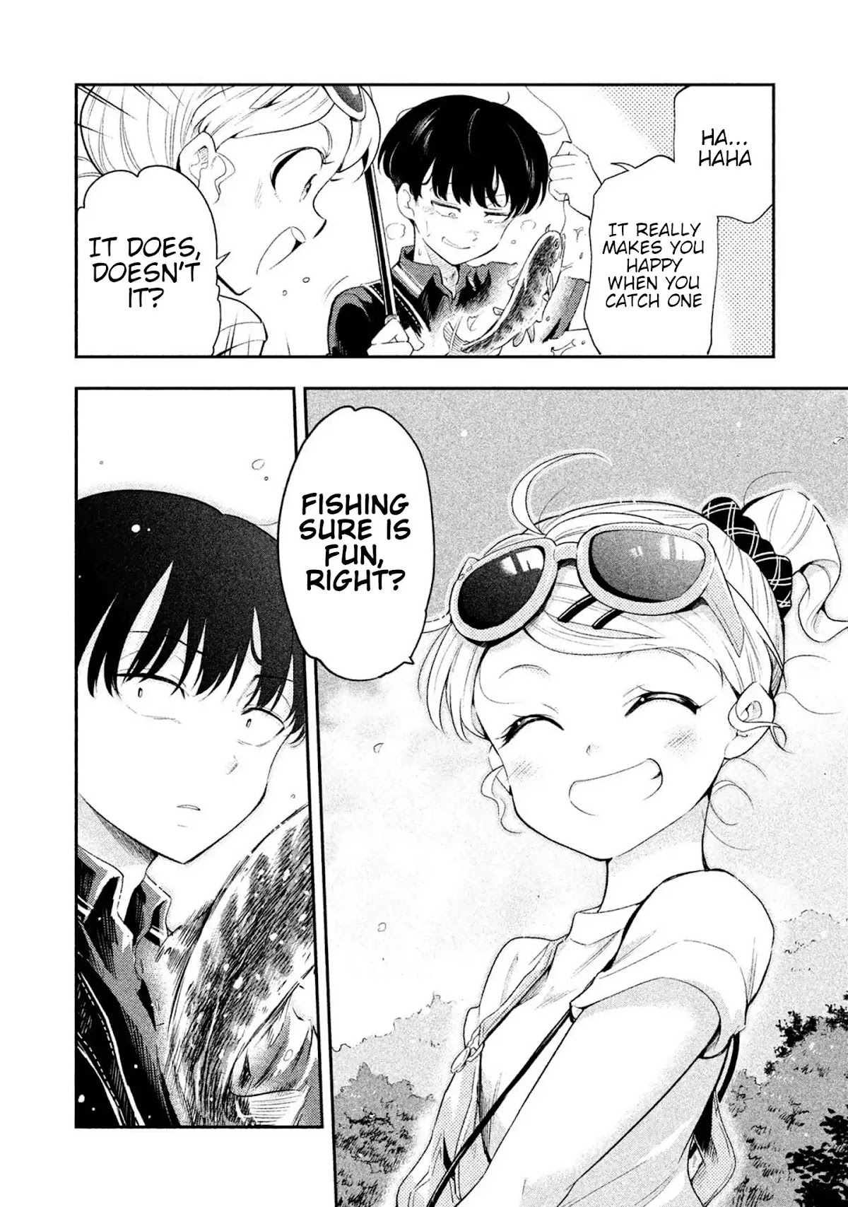 Dignified asleep SAEKI Chapter 37 page 10 - Chapter 37: Fishing and Napping