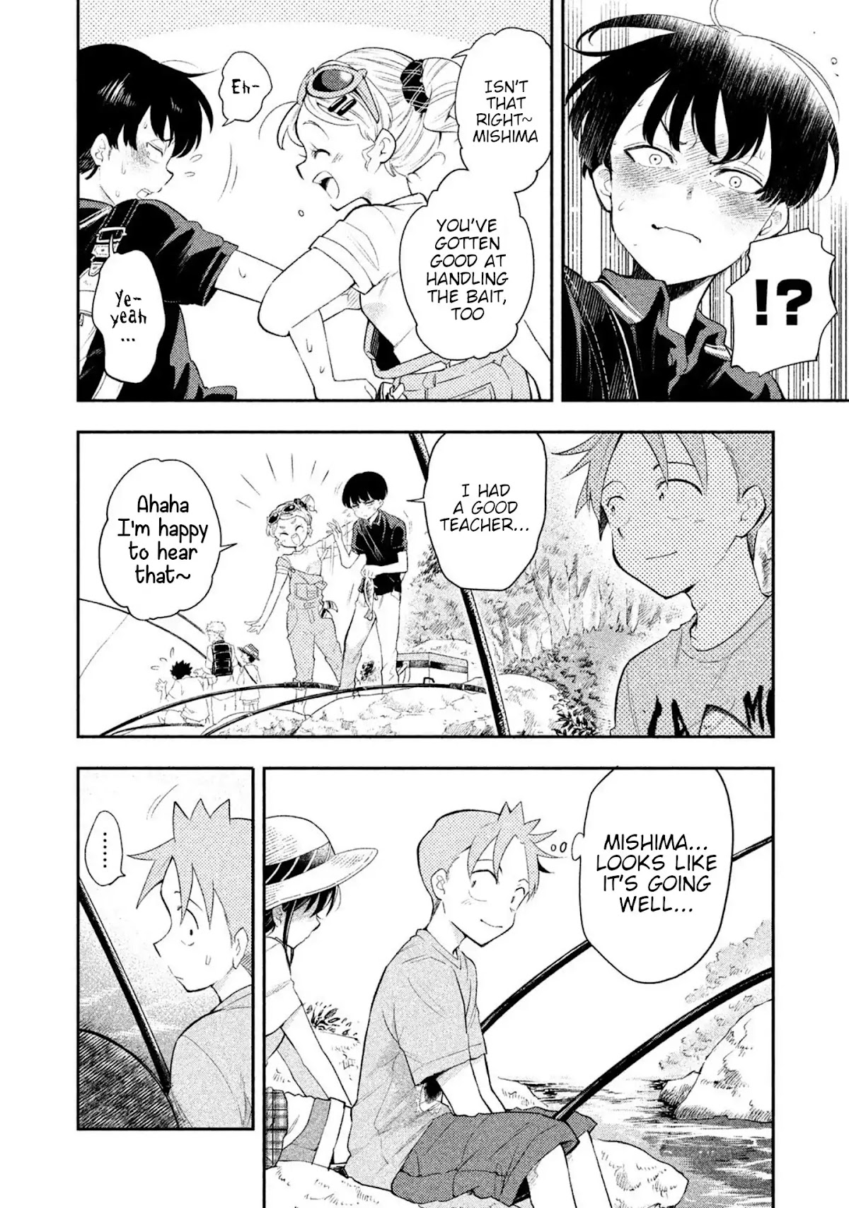 Dignified asleep SAEKI Chapter 37 page 12 - Chapter 37: Fishing and Napping