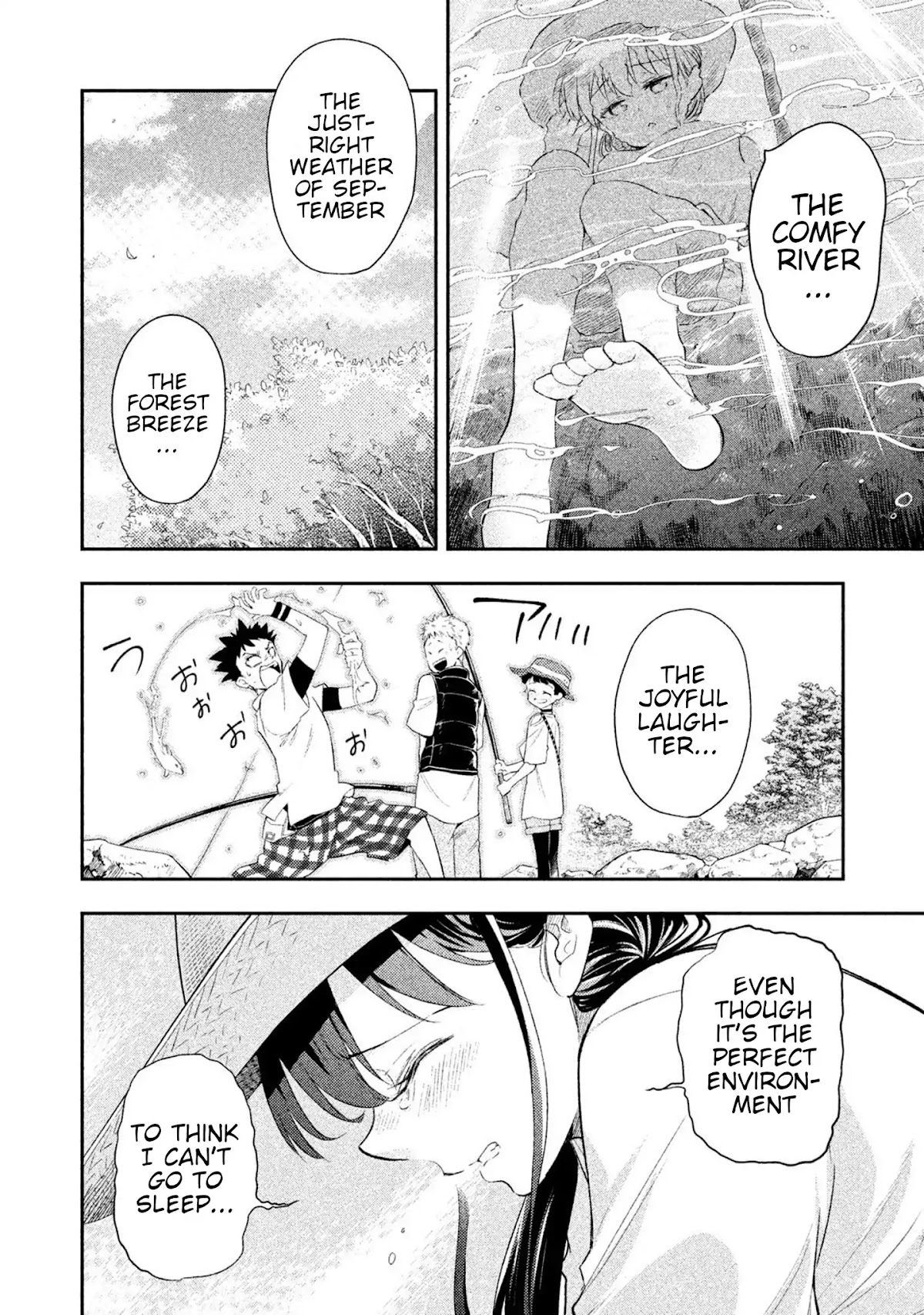 Dignified asleep SAEKI Chapter 37 page 14 - Chapter 37: Fishing and Napping