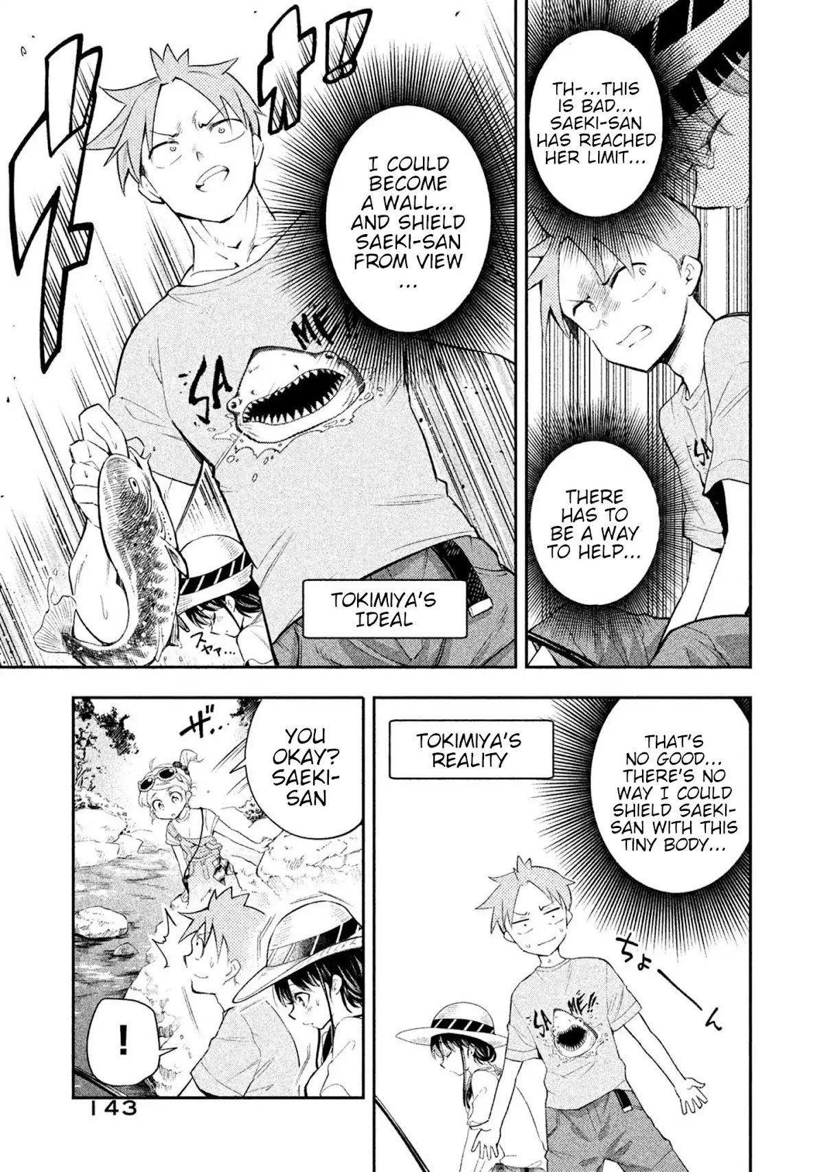 Dignified asleep SAEKI Chapter 37 page 15 - Chapter 37: Fishing and Napping