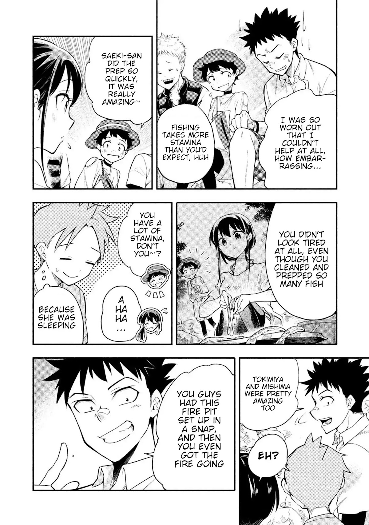 Dignified asleep SAEKI Chapter 37 page 20 - Chapter 37: Fishing and Napping