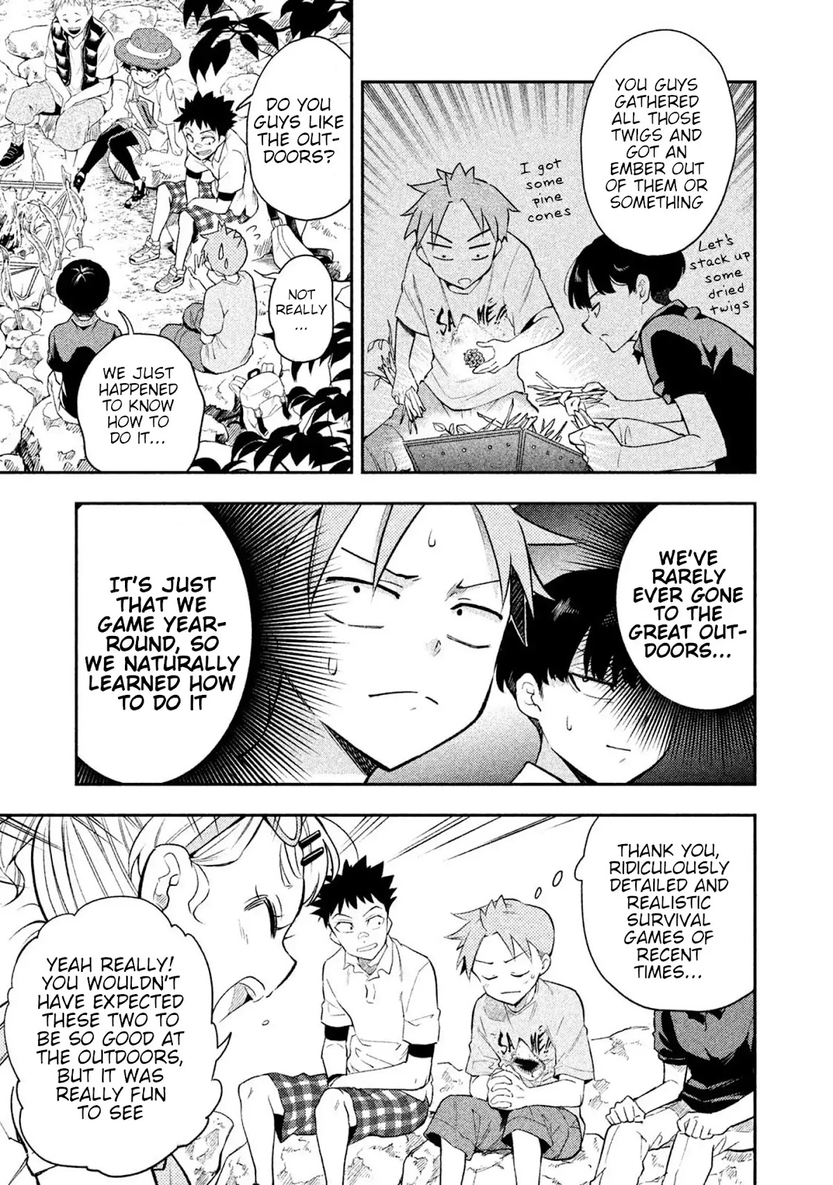 Dignified asleep SAEKI Chapter 37 page 21 - Chapter 37: Fishing and Napping