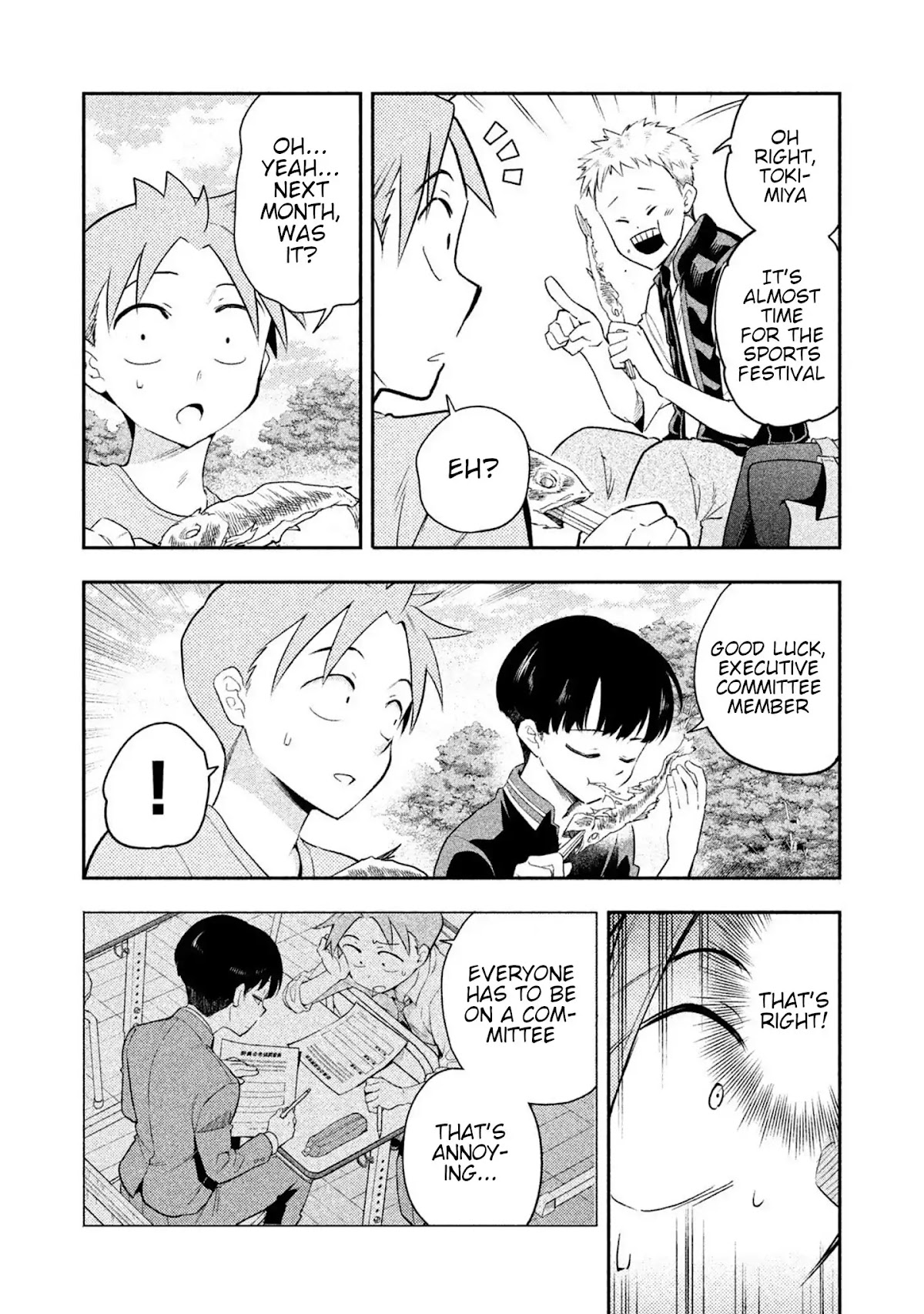 Dignified asleep SAEKI Chapter 37 page 26 - Chapter 37: Fishing and Napping