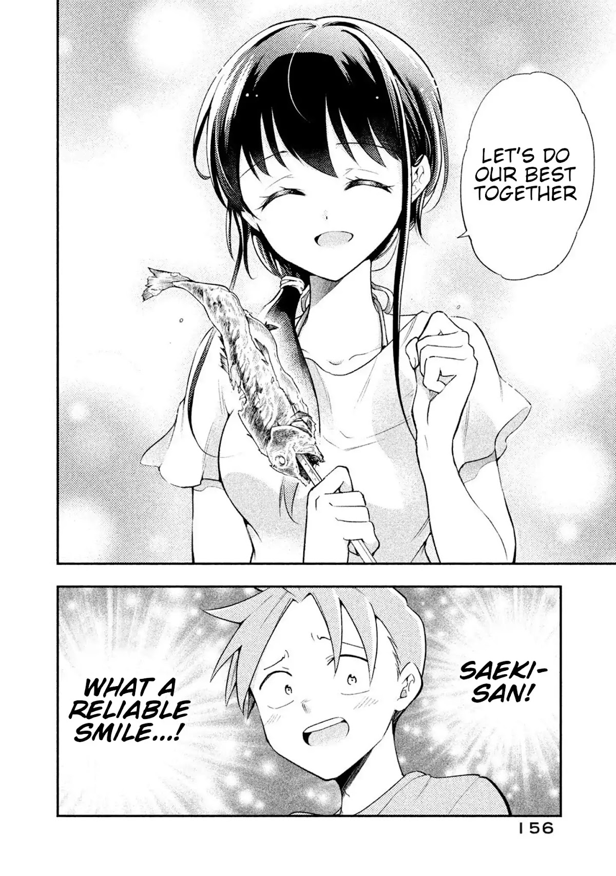 Dignified asleep SAEKI Chapter 37 page 28 - Chapter 37: Fishing and Napping