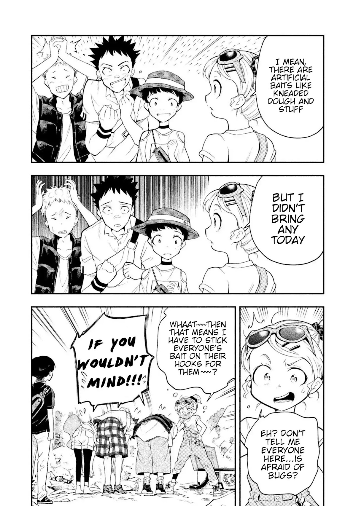 Dignified asleep SAEKI Chapter 37 page 6 - Chapter 37: Fishing and Napping