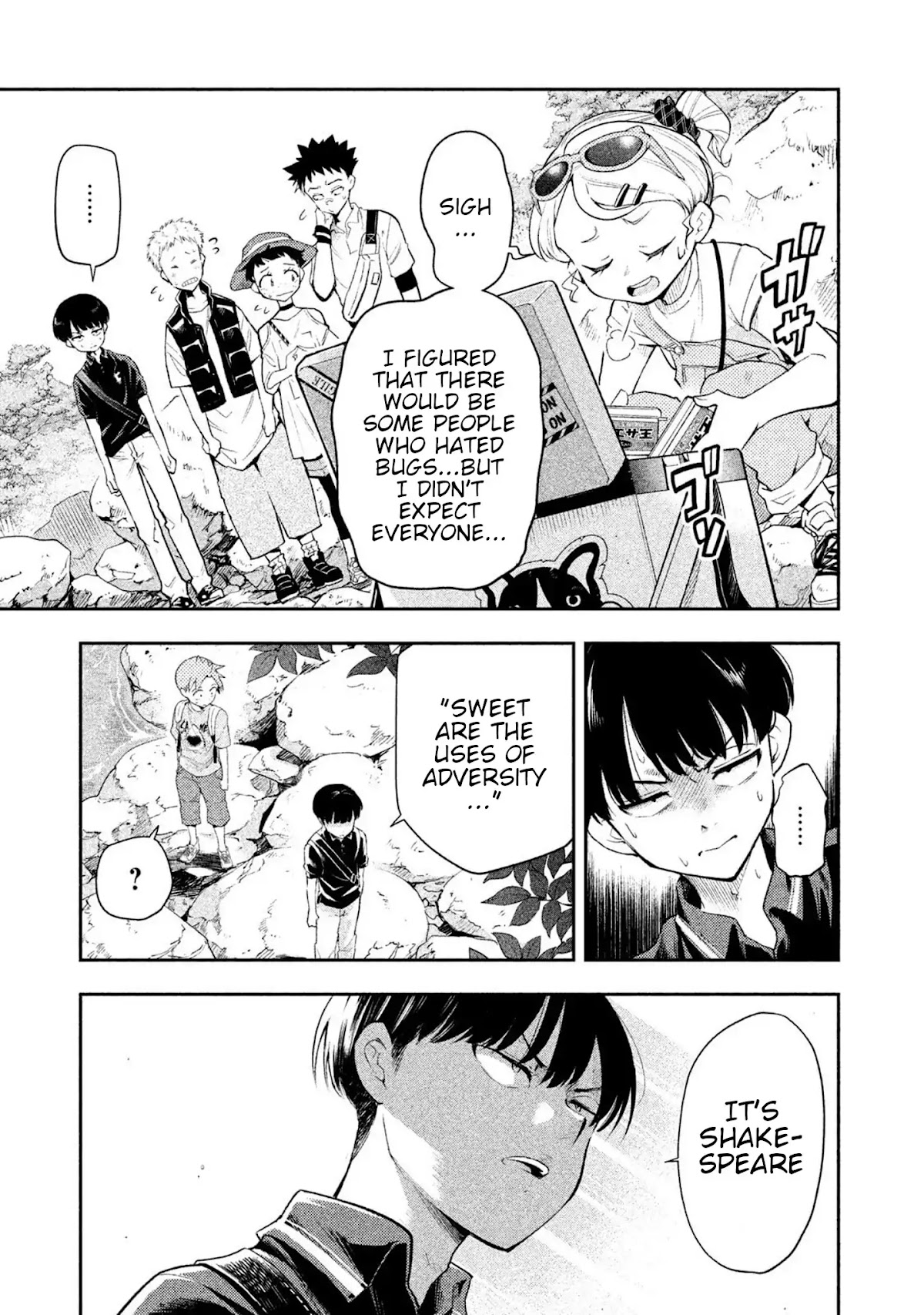 Dignified asleep SAEKI Chapter 37 page 7 - Chapter 37: Fishing and Napping