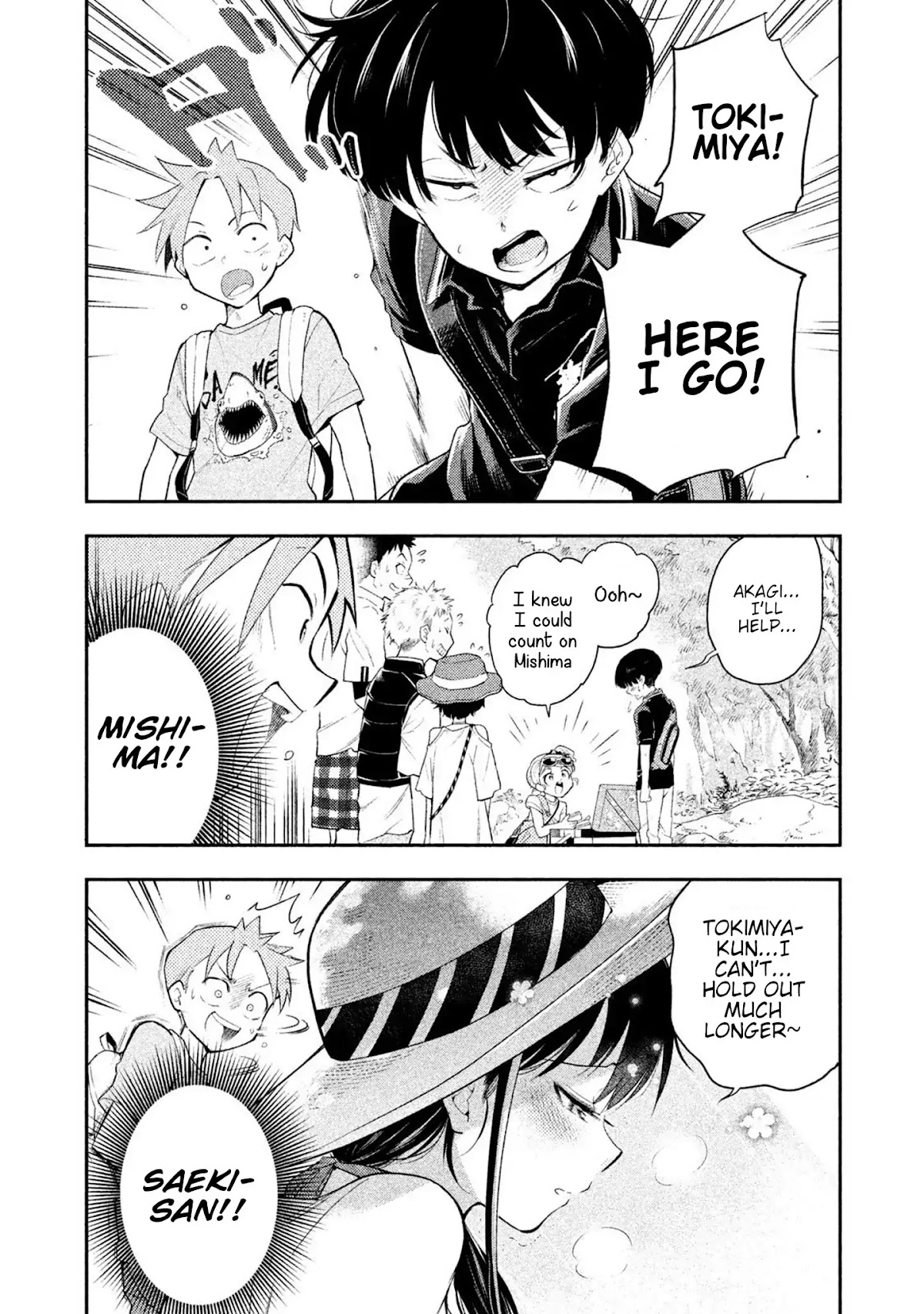 Dignified asleep SAEKI Chapter 37 page 8 - Chapter 37: Fishing and Napping