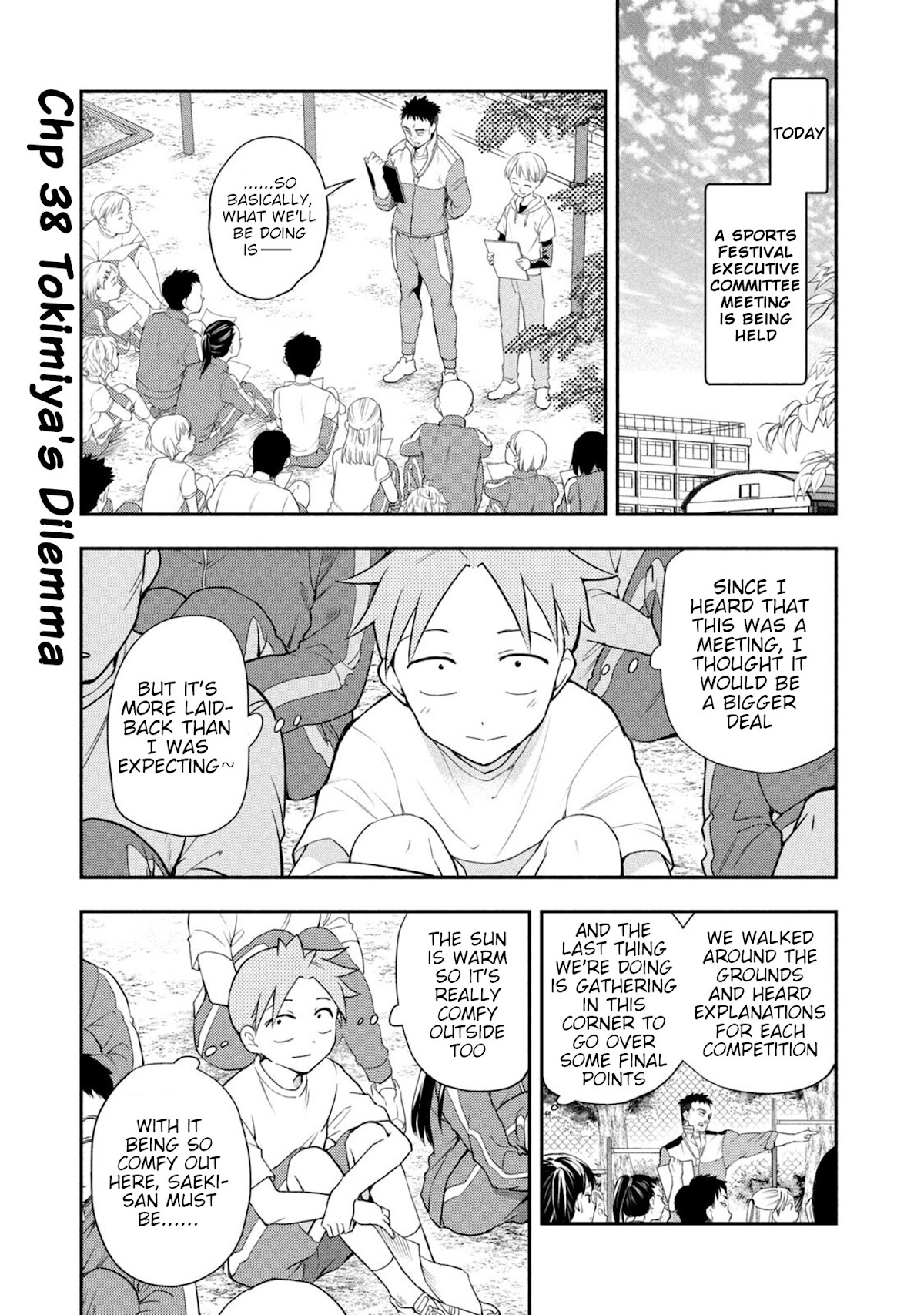 Dignified asleep SAEKI Chapter 38 page 6 - Chapter 38: Tokimiya's Dilemma