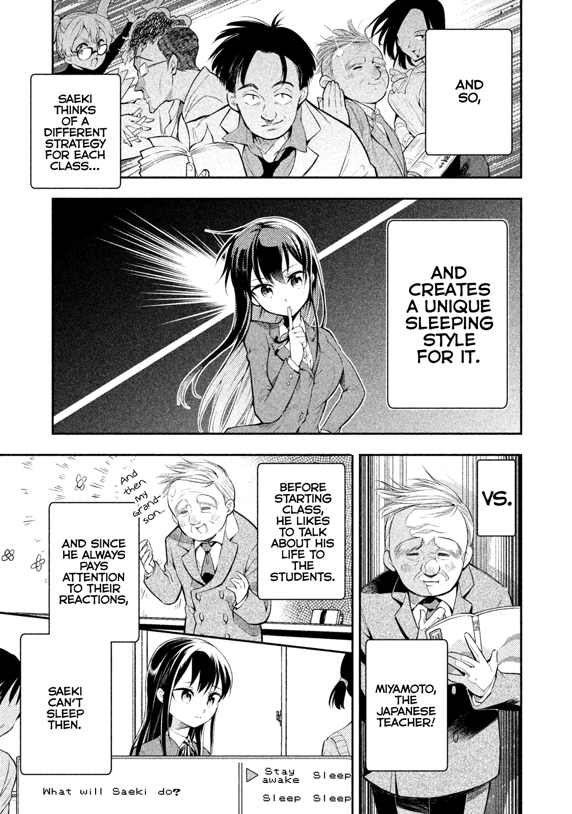 Dignified asleep SAEKI Chapter 4 page 3 - Chapter 4: Sleeping Plan