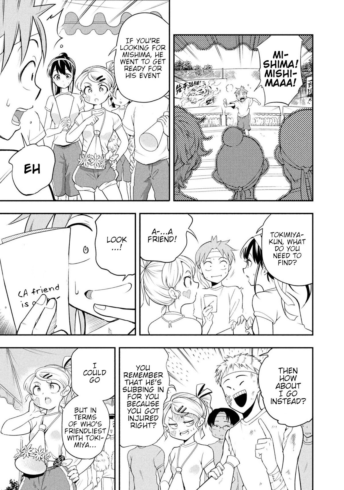 Dignified asleep SAEKI Chapter 41 page 13 - Chapter 41: Saeki-san and Sports festival