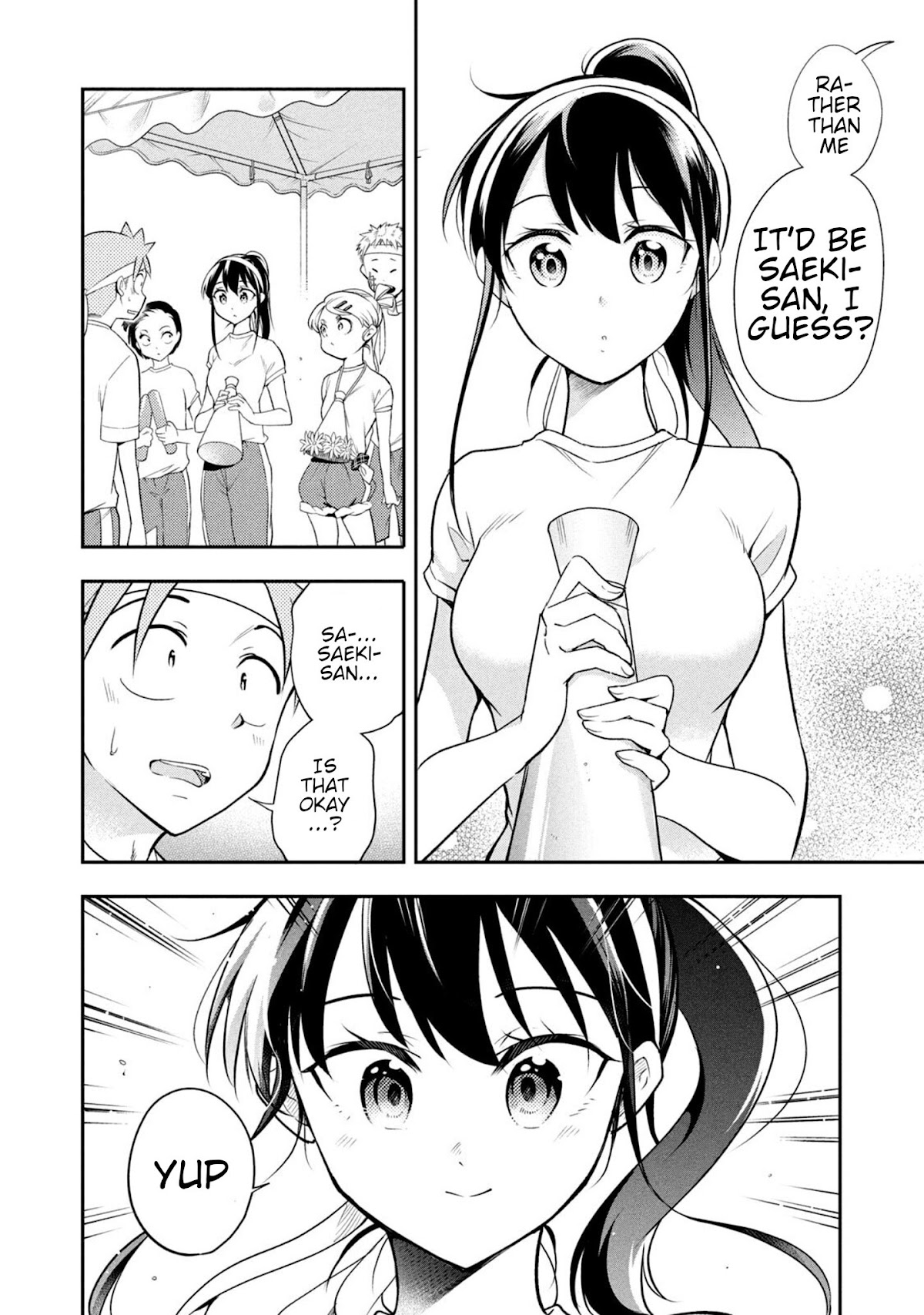 Dignified asleep SAEKI Chapter 41 page 14 - Chapter 41: Saeki-san and Sports festival