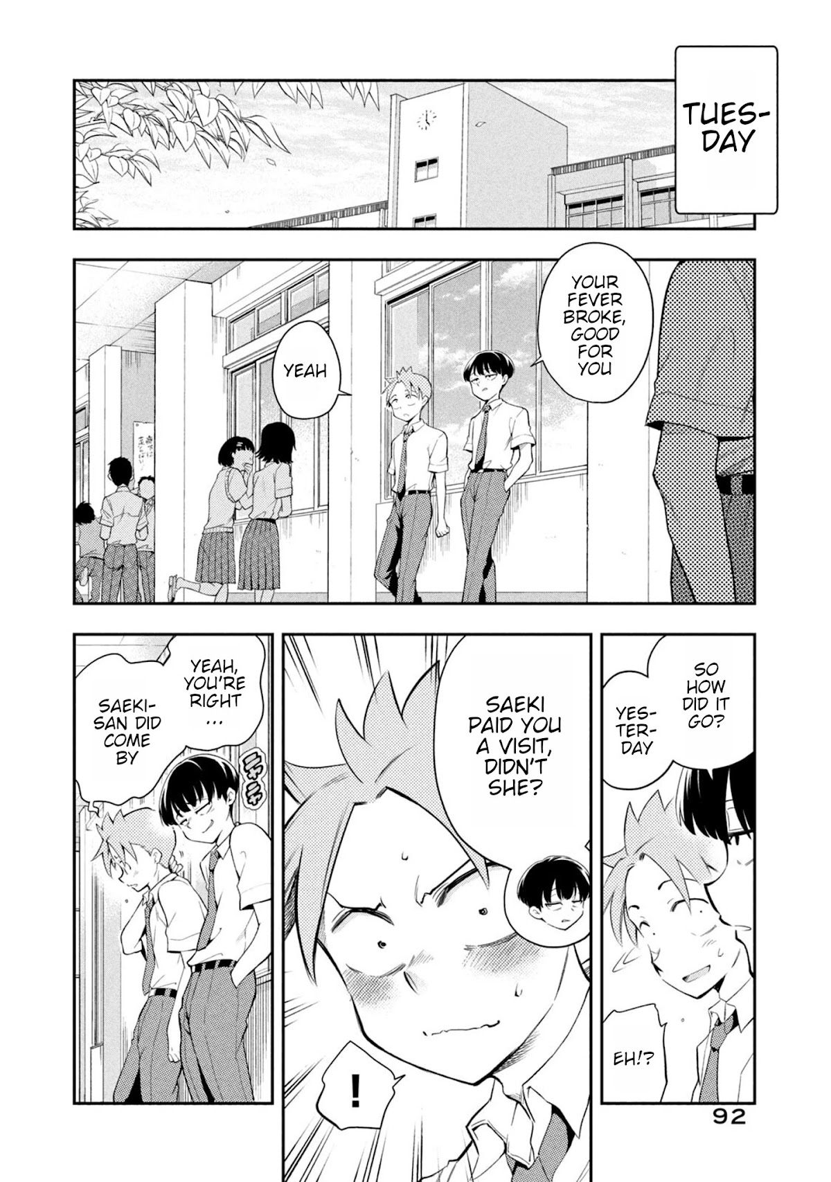 Dignified asleep SAEKI Chapter 44 page 6 - Chapter 44: Festival After-Party Side B