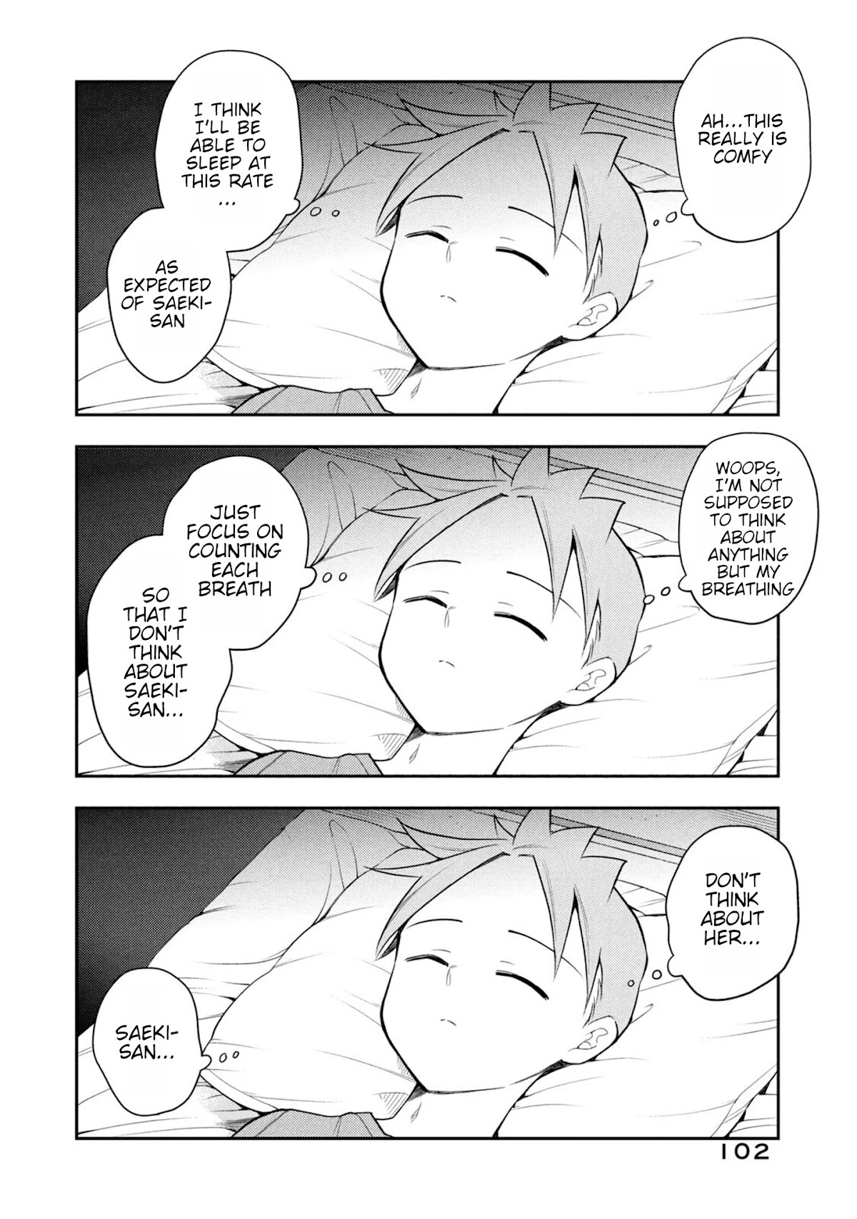 Dignified asleep SAEKI Chapter 45 page 4 - Chapter 45: How to Get a Good Night's Sleep
