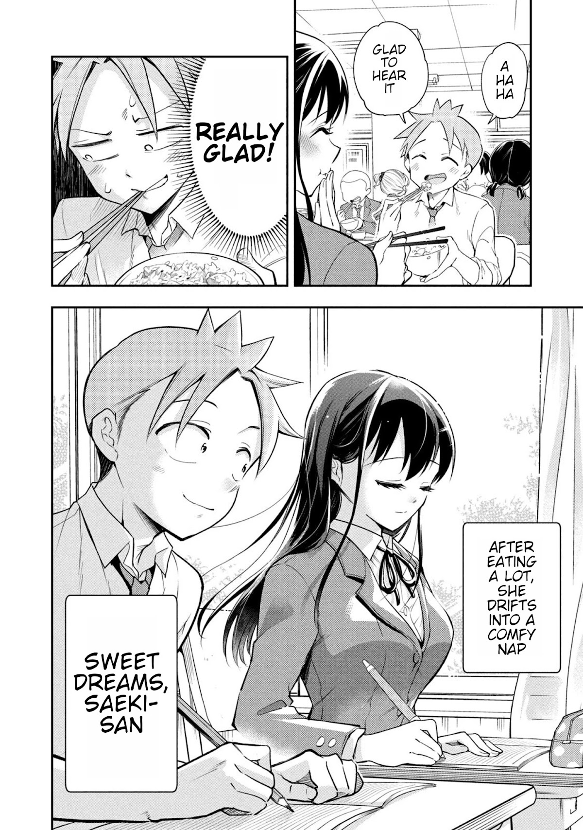 Dignified asleep SAEKI Chapter 47 page 10 - Chapter 47: Dazzling Saeki-san