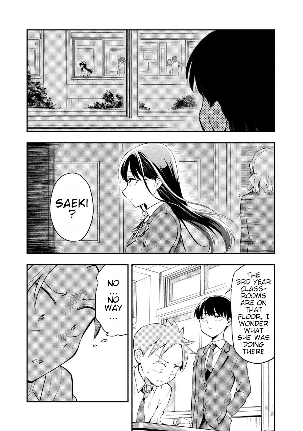 Dignified asleep SAEKI Chapter 47 page 4 - Chapter 47: Dazzling Saeki-san