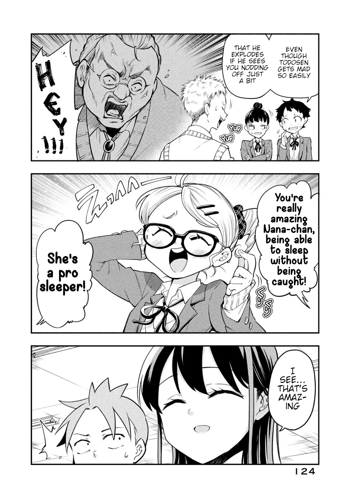 Dignified asleep SAEKI Chapter 48 page 2 - Chapter 48: Glasses and Naps