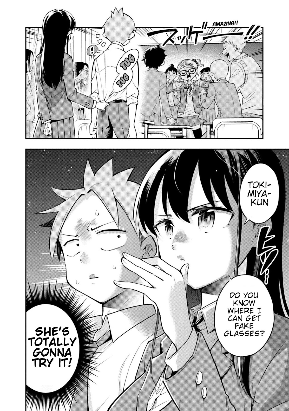Dignified asleep SAEKI Chapter 48 page 4 - Chapter 48: Glasses and Naps