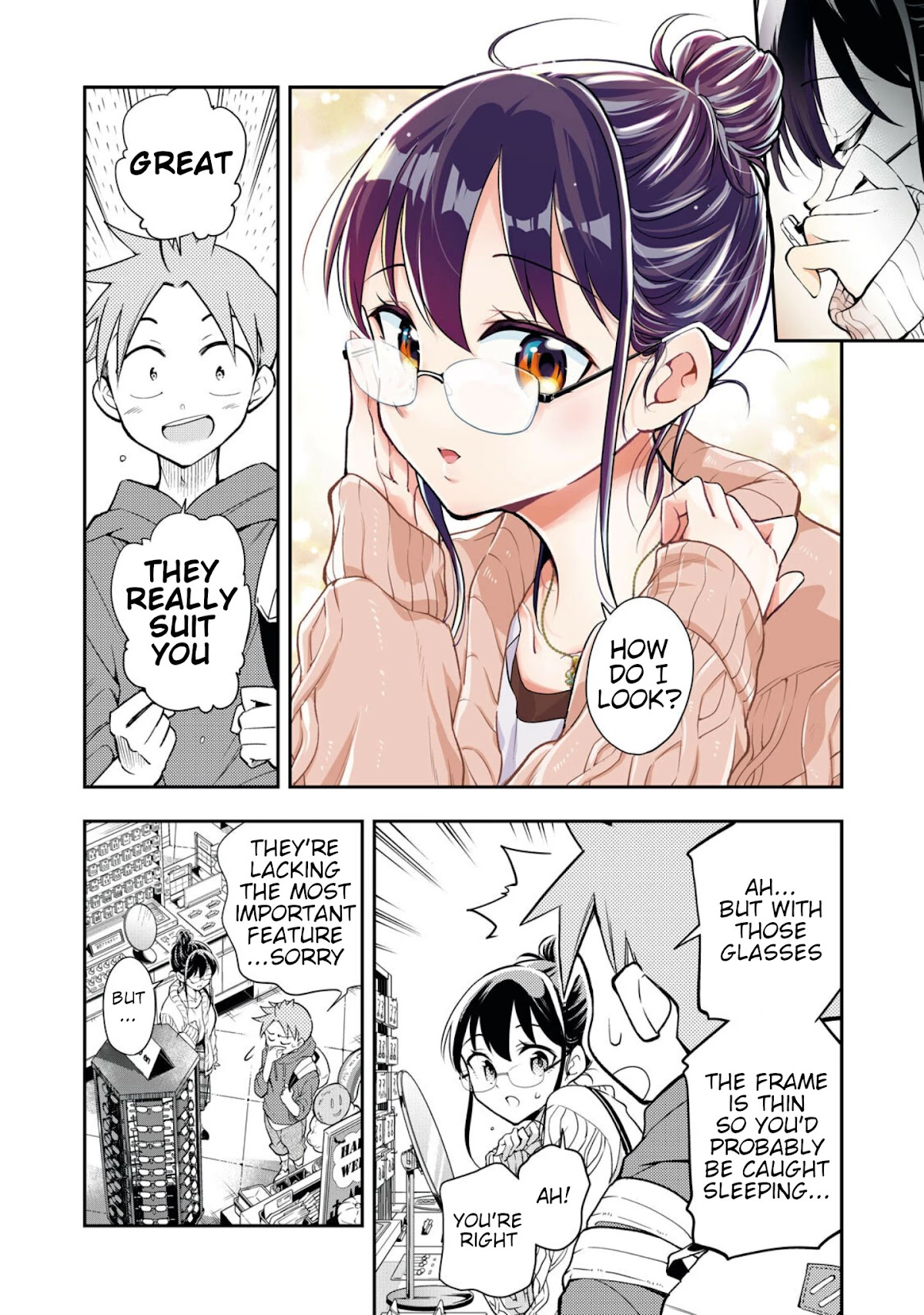 Dignified asleep SAEKI Chapter 48 page 6 - Chapter 48: Glasses and Naps