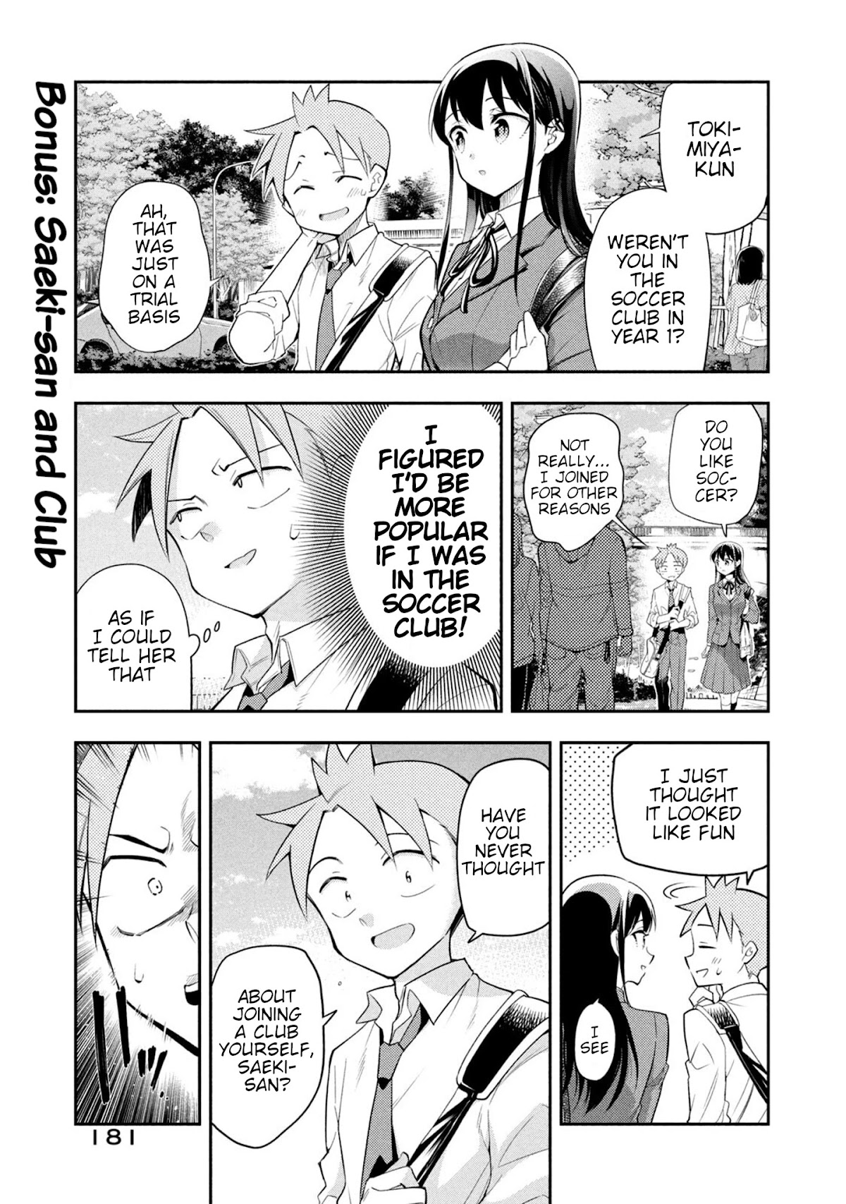 Dignified asleep SAEKI Chapter 49.3 page 9 - Chapter 49.3: Bonus Chapters Part 3