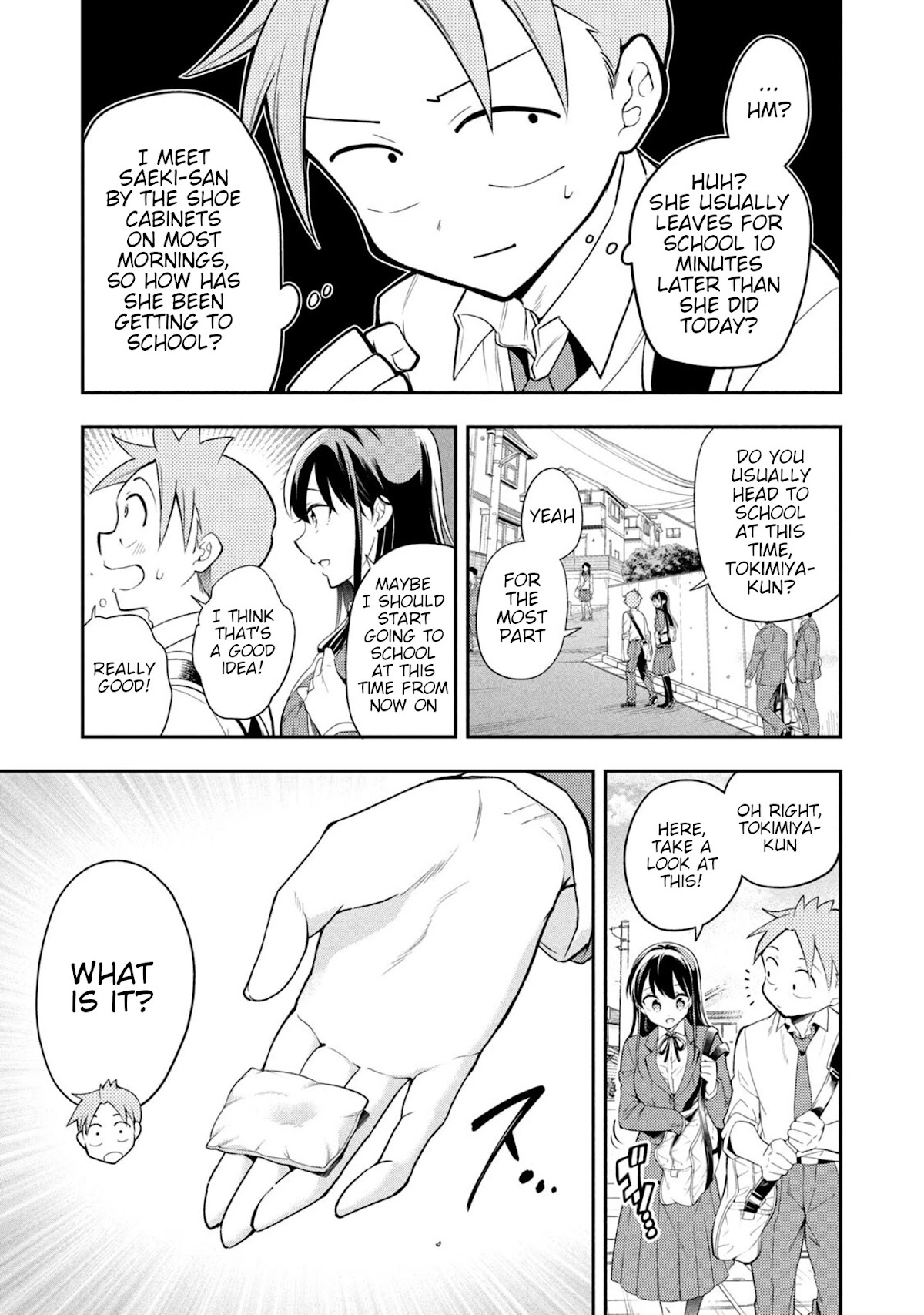 Dignified asleep SAEKI Chapter 49 page 11 - Chapter 49: Saeki-san Is Asleep