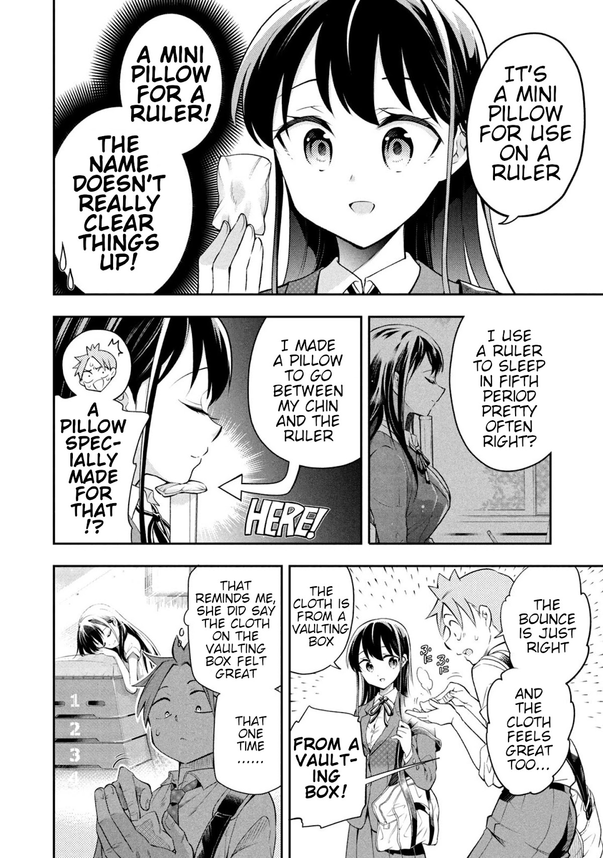 Dignified asleep SAEKI Chapter 49 page 12 - Chapter 49: Saeki-san Is Asleep