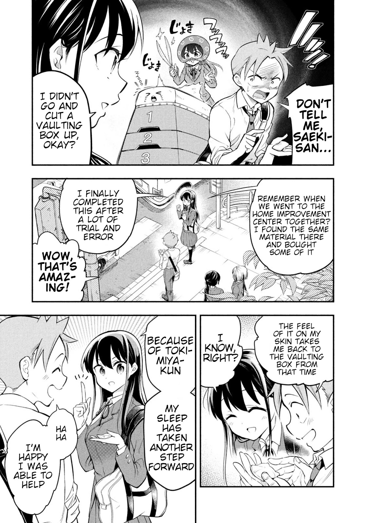 Dignified asleep SAEKI Chapter 49 page 13 - Chapter 49: Saeki-san Is Asleep