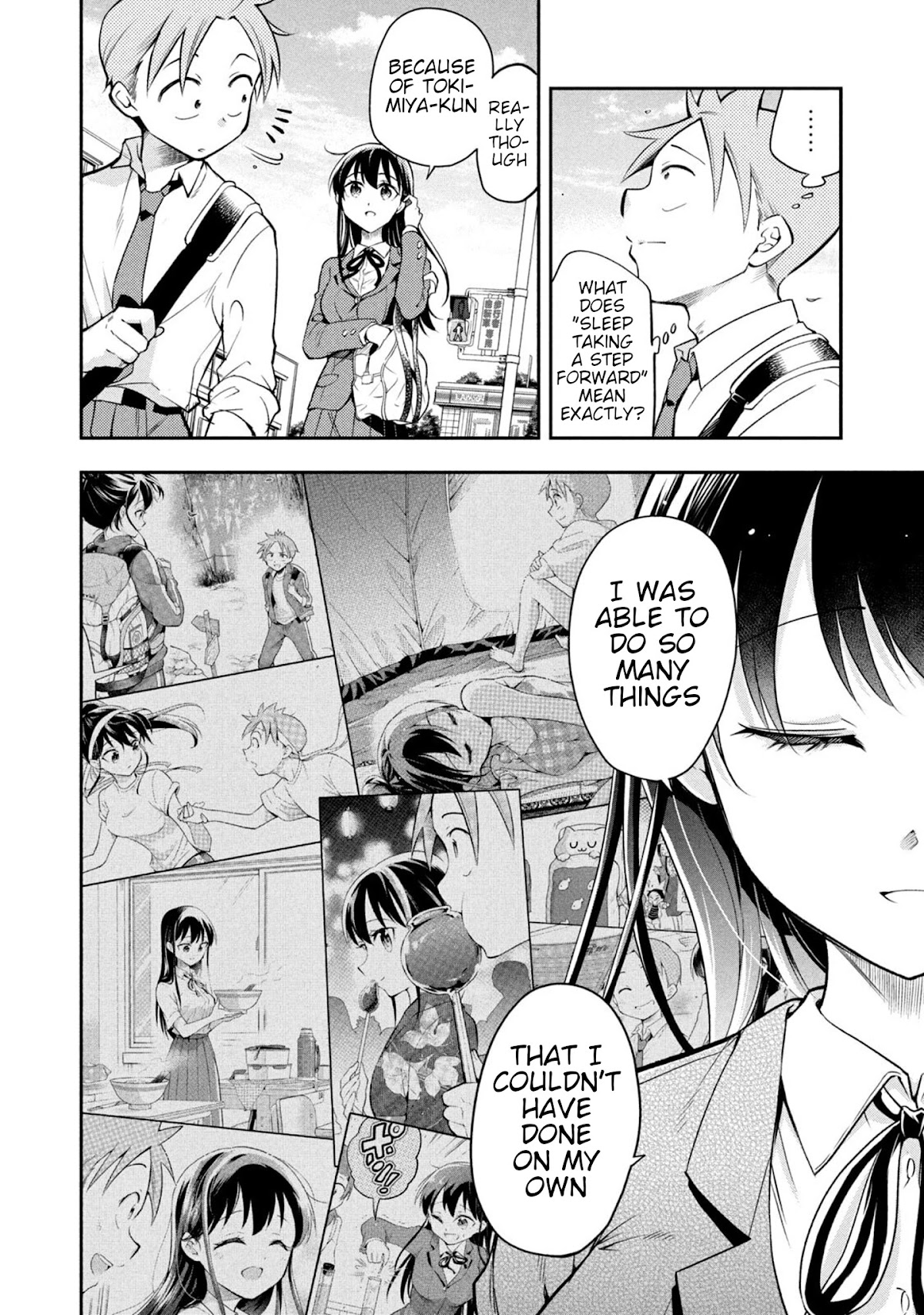 Dignified asleep SAEKI Chapter 49 page 14 - Chapter 49: Saeki-san Is Asleep