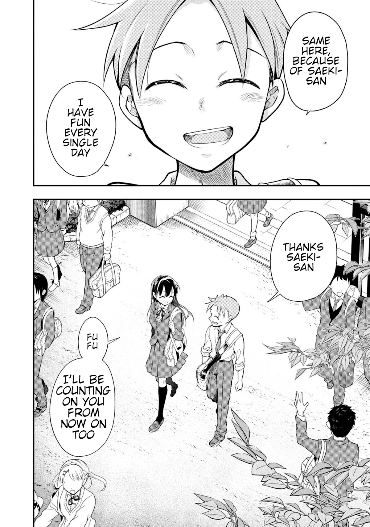 Dignified asleep SAEKI Chapter 49 page 16 - Chapter 49: Saeki-san Is Asleep