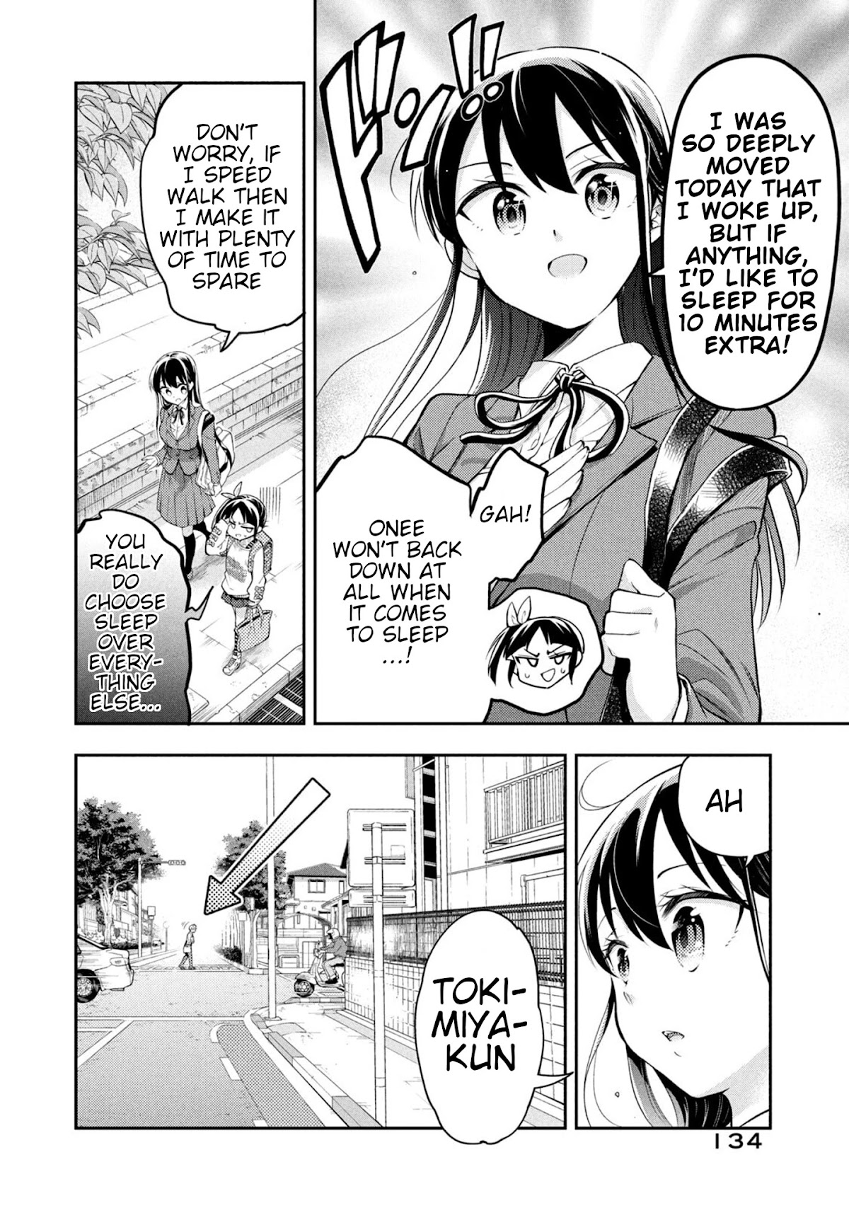 Dignified asleep SAEKI Chapter 49 page 4 - Chapter 49: Saeki-san Is Asleep