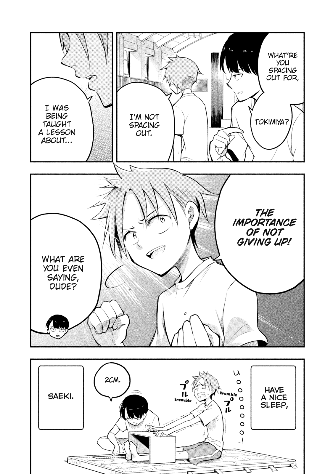 Dignified asleep SAEKI Chapter 5 page 7 - Chapter 5: Physical Examination