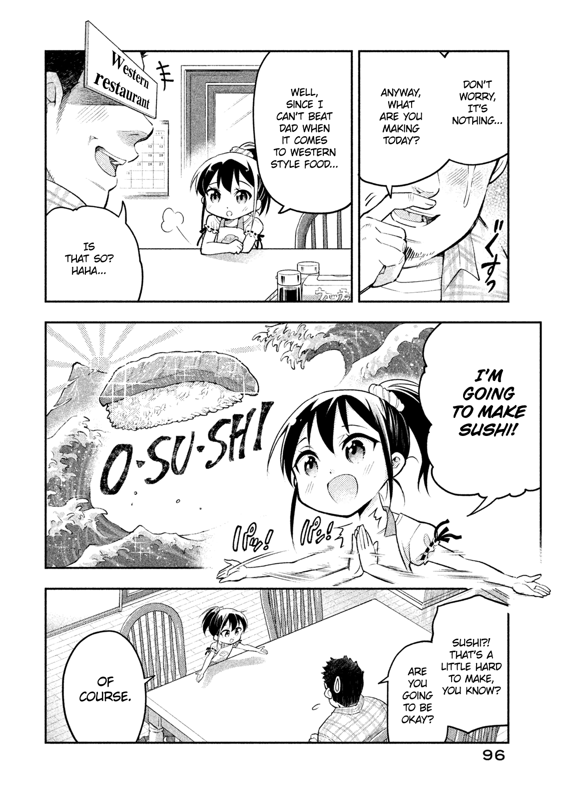 Dignified asleep SAEKI Chapter 6.5 page 3 - Chapter 6.5: Saeki makes Dinner