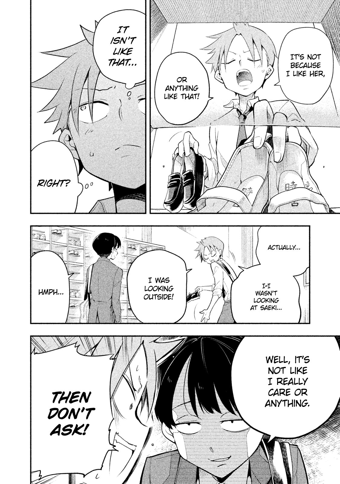Dignified asleep SAEKI Chapter 7 page 12 - Chapter 7: Pen and Saeki