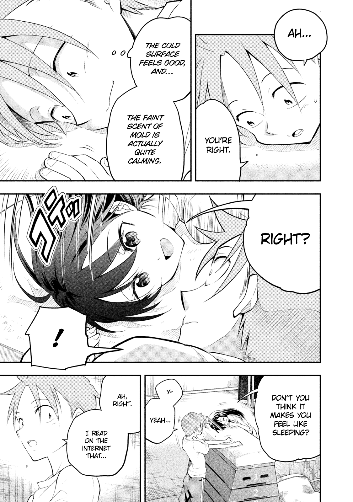 Dignified asleep SAEKI Chapter 8 page 5 - Chapter 8: Storage Room