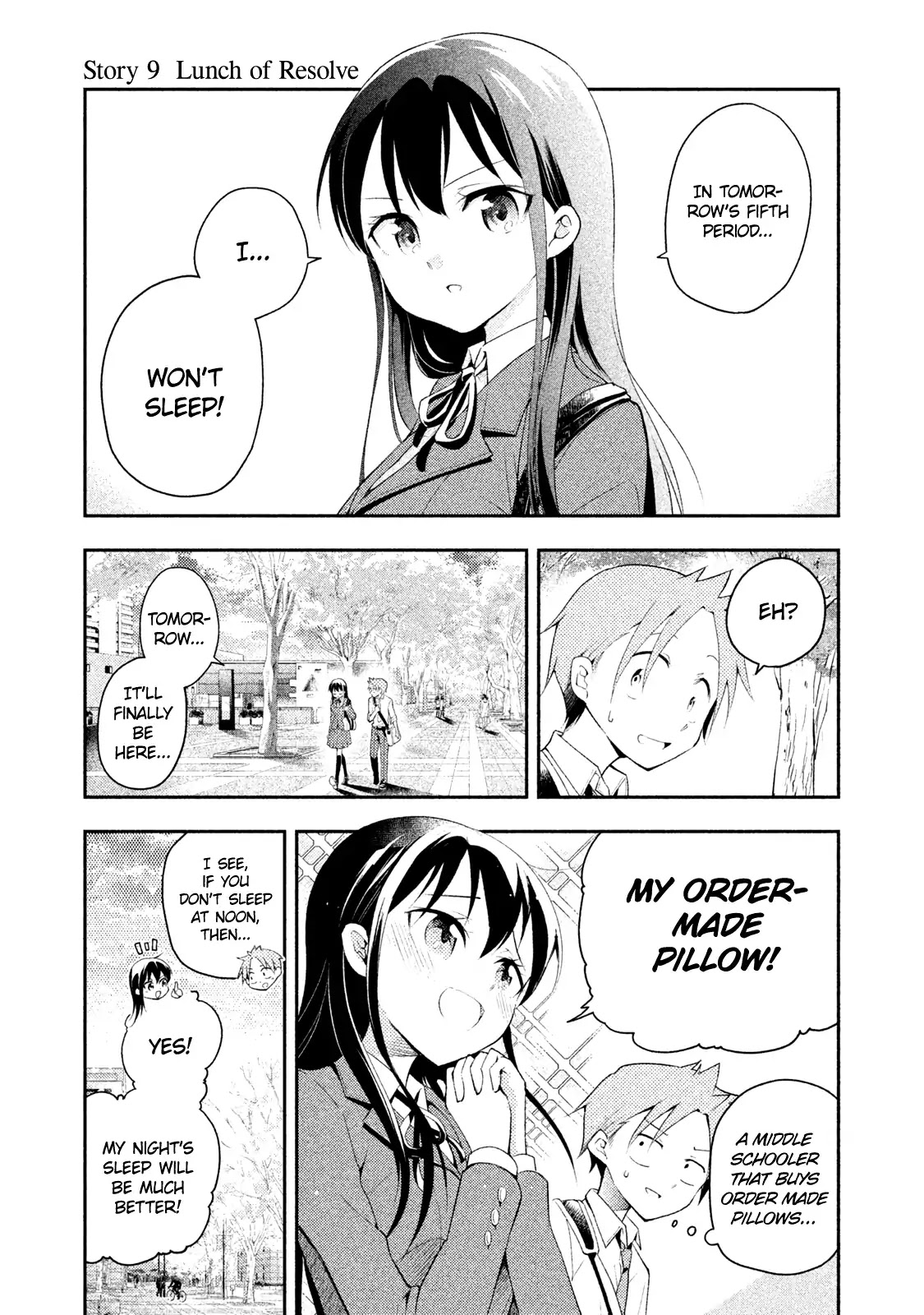 Dignified asleep SAEKI Chapter 9 page 8 - Chapter 9: Lunch of Resolve