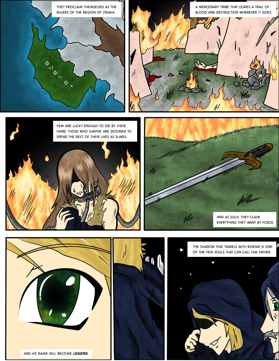 Dilan: The Chronicles of Covak Chapter 1 page 2 - Chapter 1 : 01 TWO WARRIORS