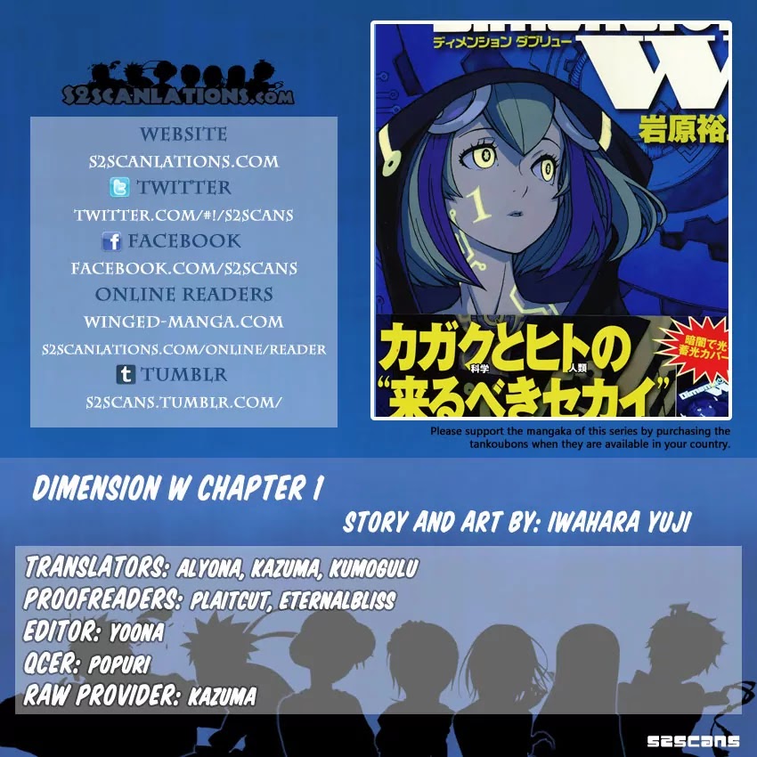 Dimension W Chapter 1 page 1 - Chapter 1