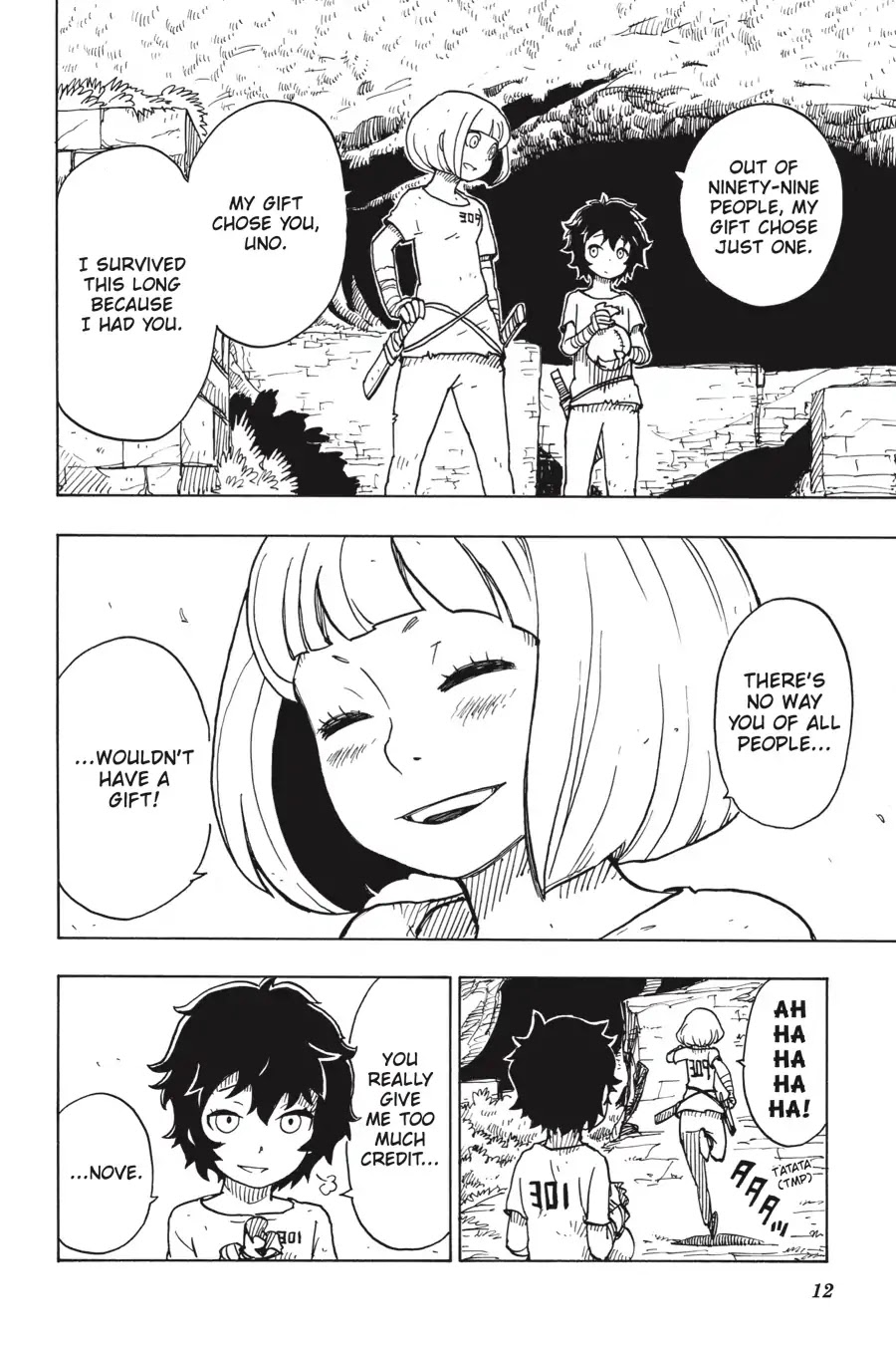 Dimension W Chapter 103 page 12 - Chapter 103: Uno & Nove