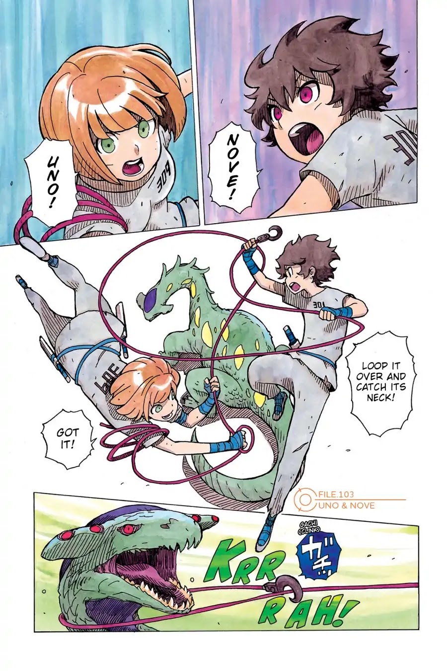 Dimension W Chapter 103 page 2 - Chapter 103: Uno & Nove