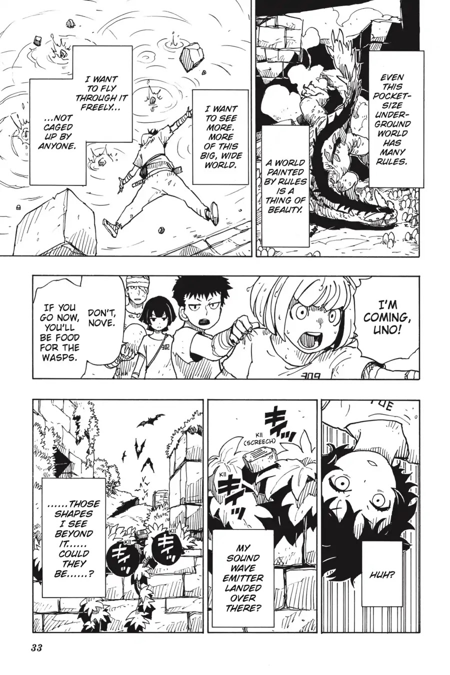 Dimension W Chapter 103 page 33 - Chapter 103: Uno & Nove