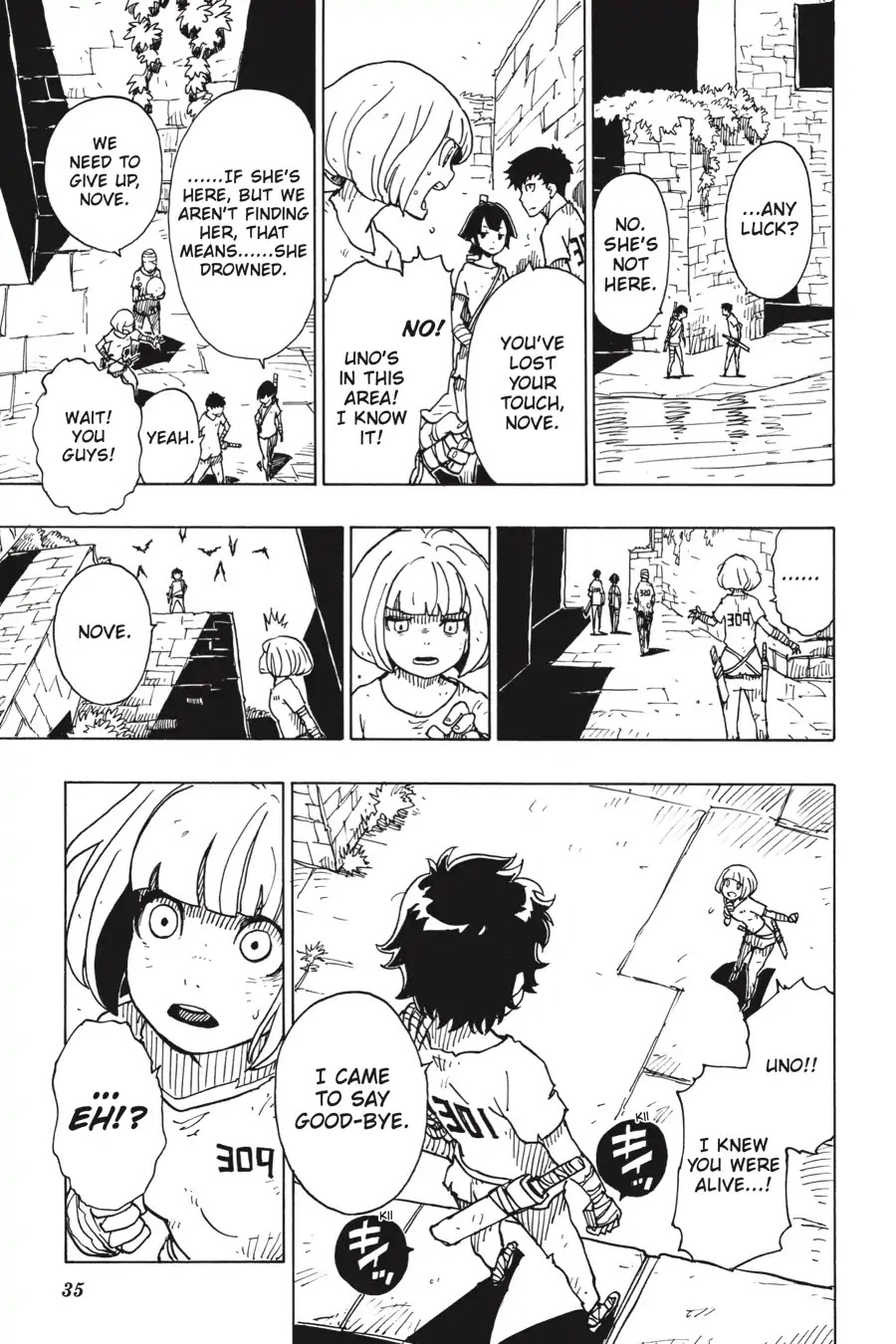 Dimension W Chapter 103 page 35 - Chapter 103: Uno & Nove