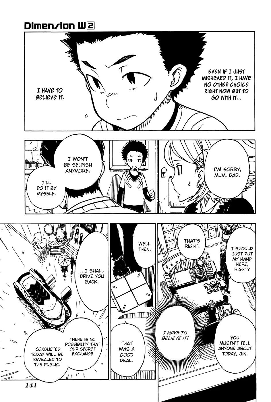 Dimension W Chapter 13 page 24 - Chapter 13: The Man in the Rain