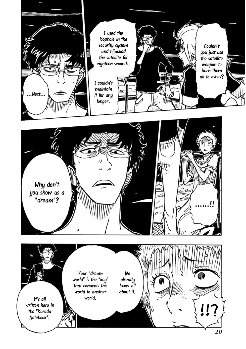 Dimension W Chapter 24 page 22 - Chapter 24: Kuroda Notebook